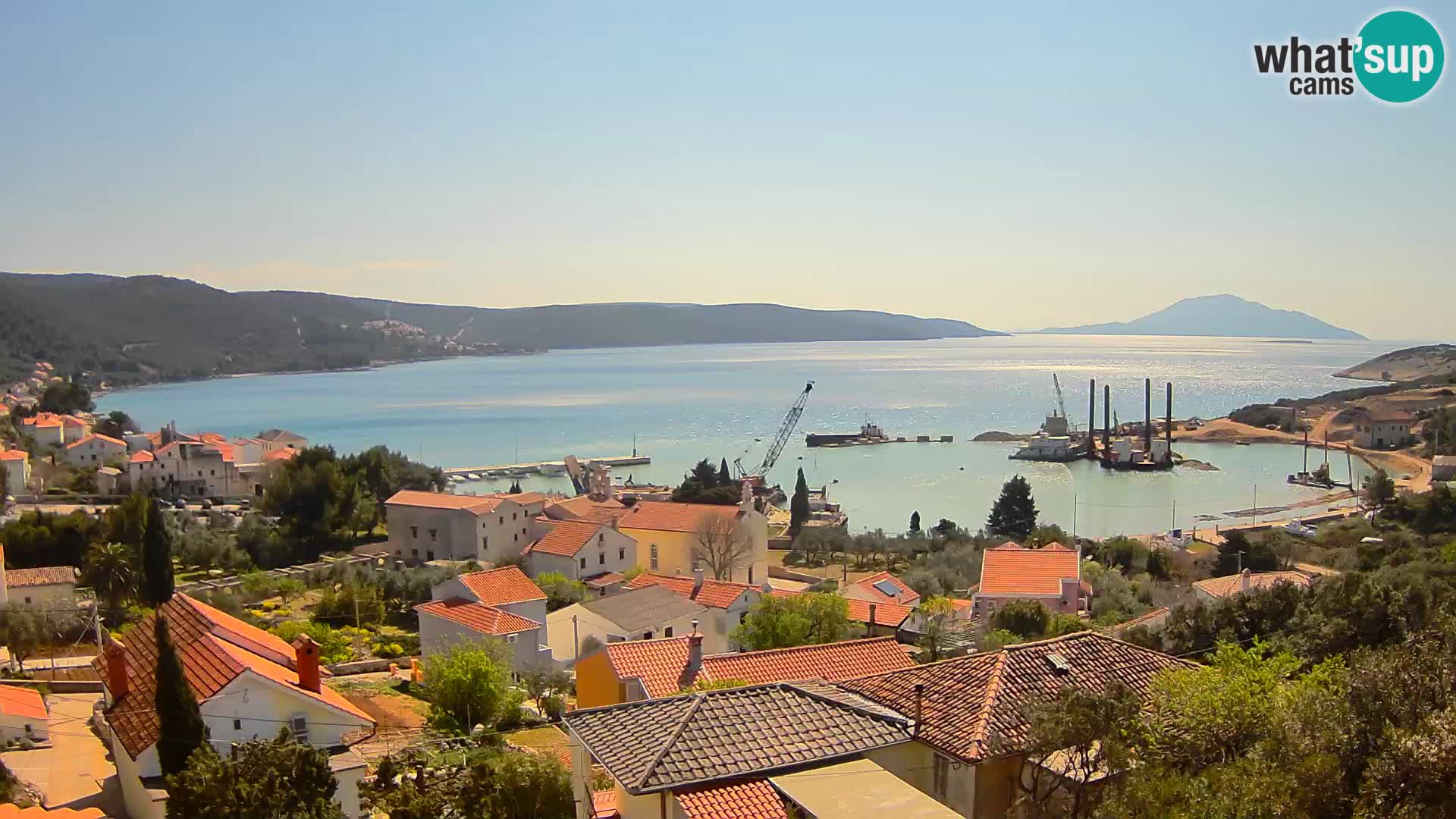 Spletna kamera v živo Martinšćica – otok Cres – Hrvaška