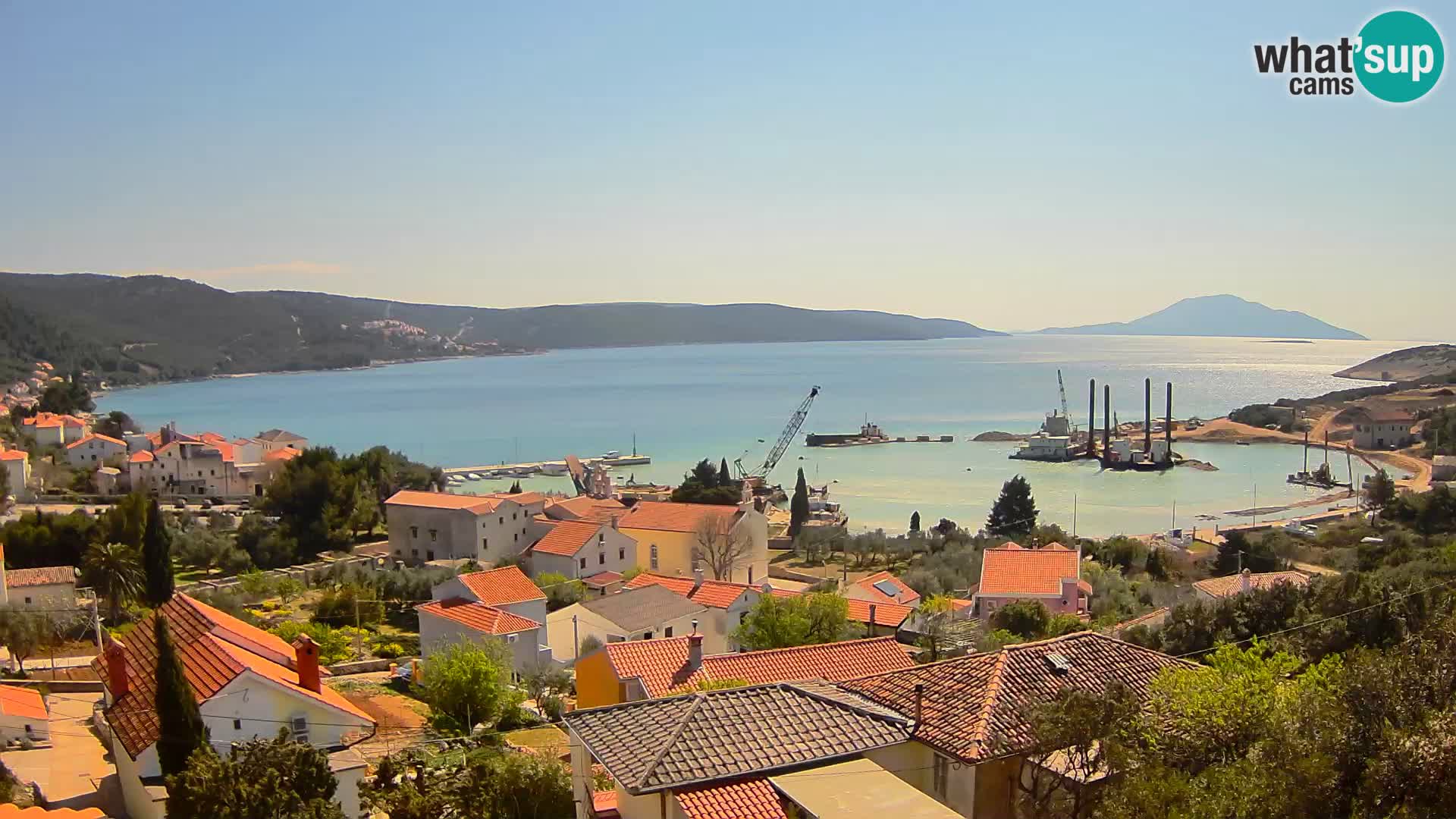 Spletna kamera v živo Martinšćica – otok Cres – Hrvaška