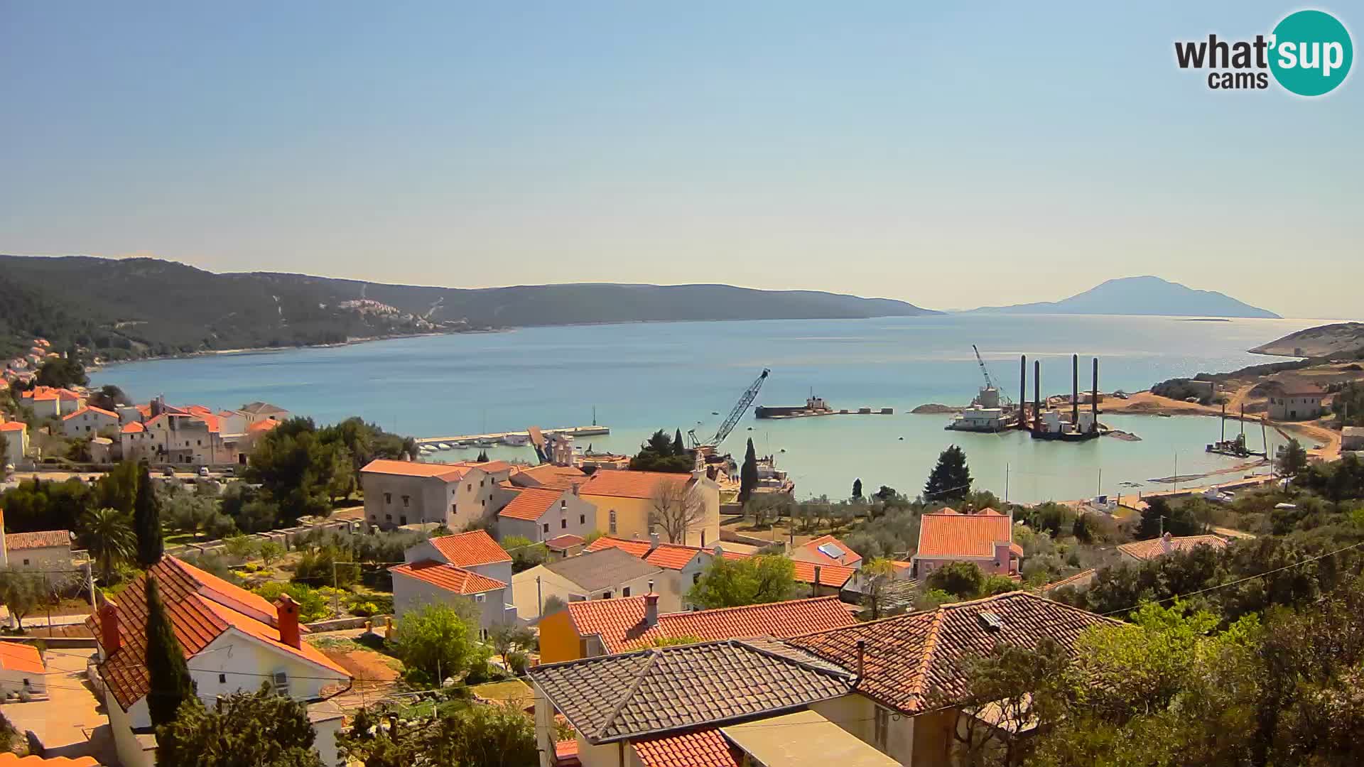 Live webcam Martinšćica – île de Cres – Croatie