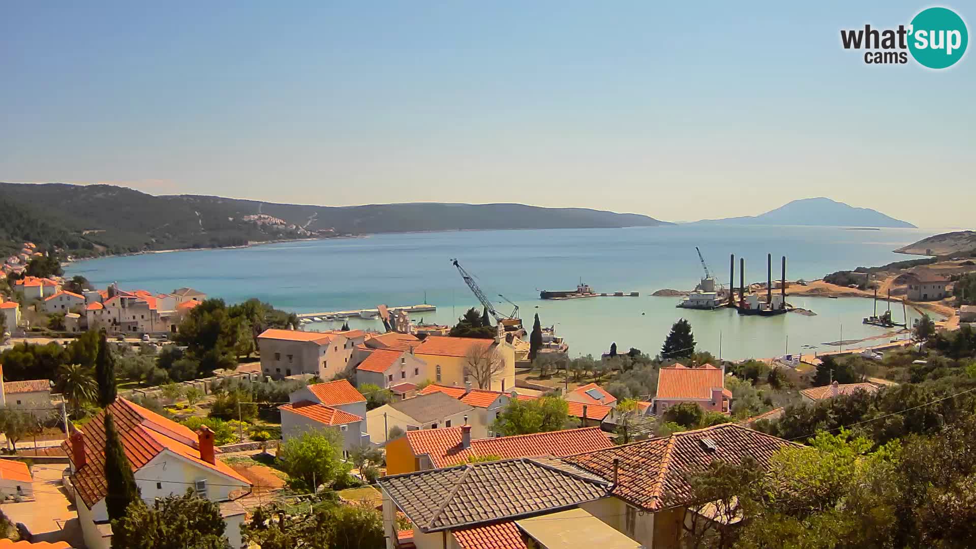 Spletna kamera v živo Martinšćica – otok Cres – Hrvaška