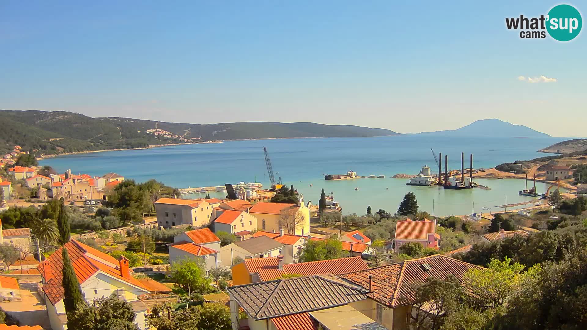 Live webcam Martinšćica – île de Cres – Croatie