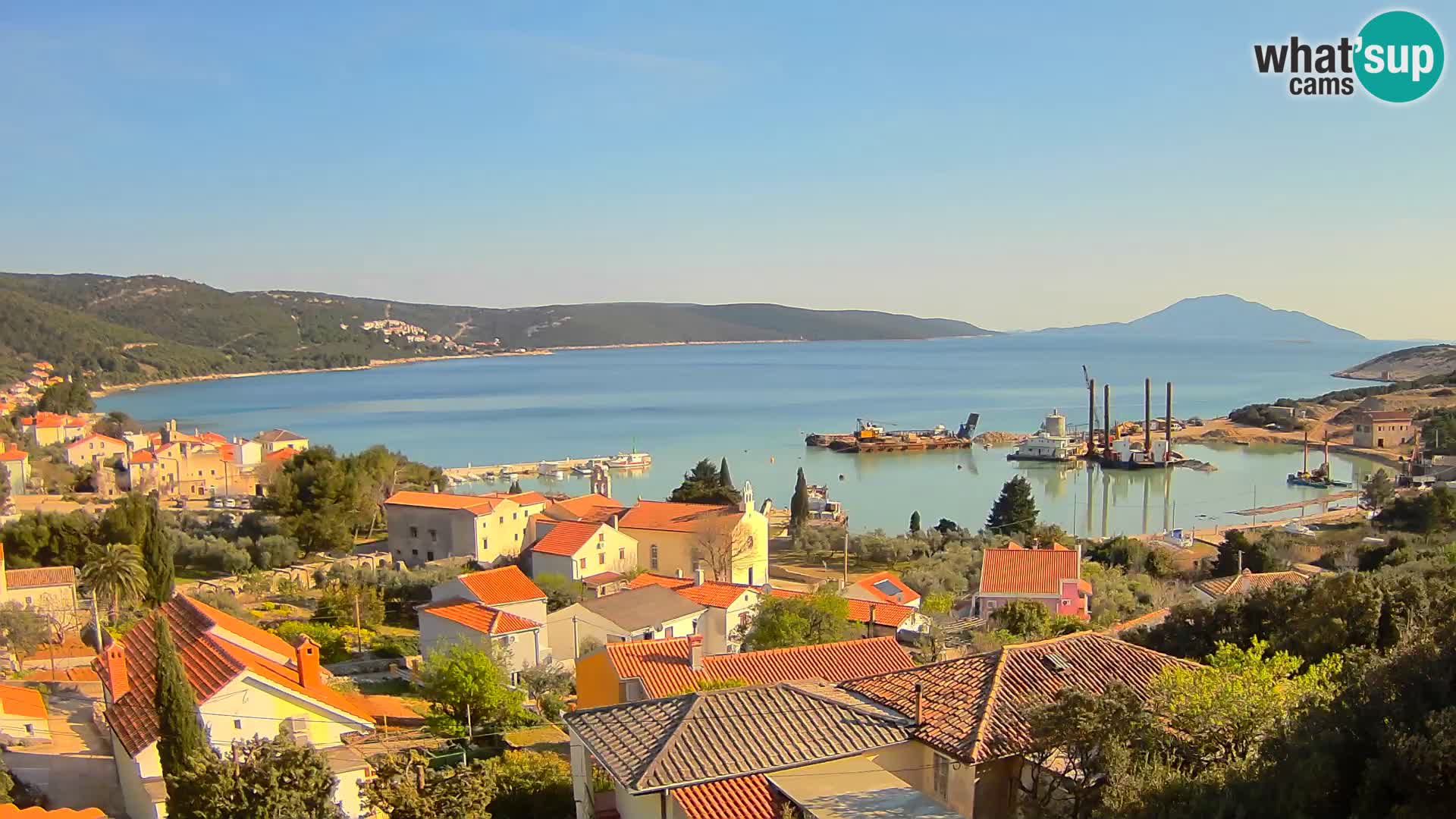 Spletna kamera v živo Martinšćica – otok Cres – Hrvaška