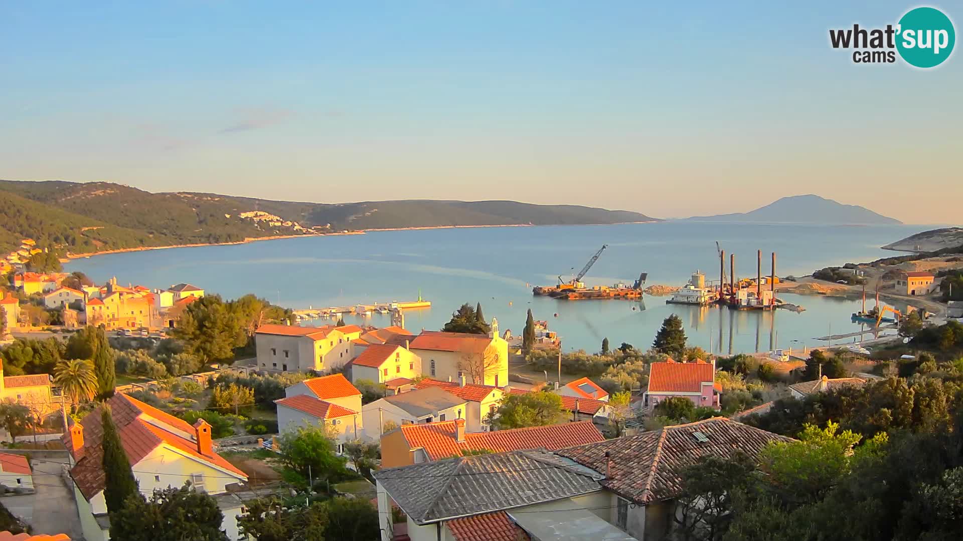 Spletna kamera v živo Martinšćica – otok Cres – Hrvaška