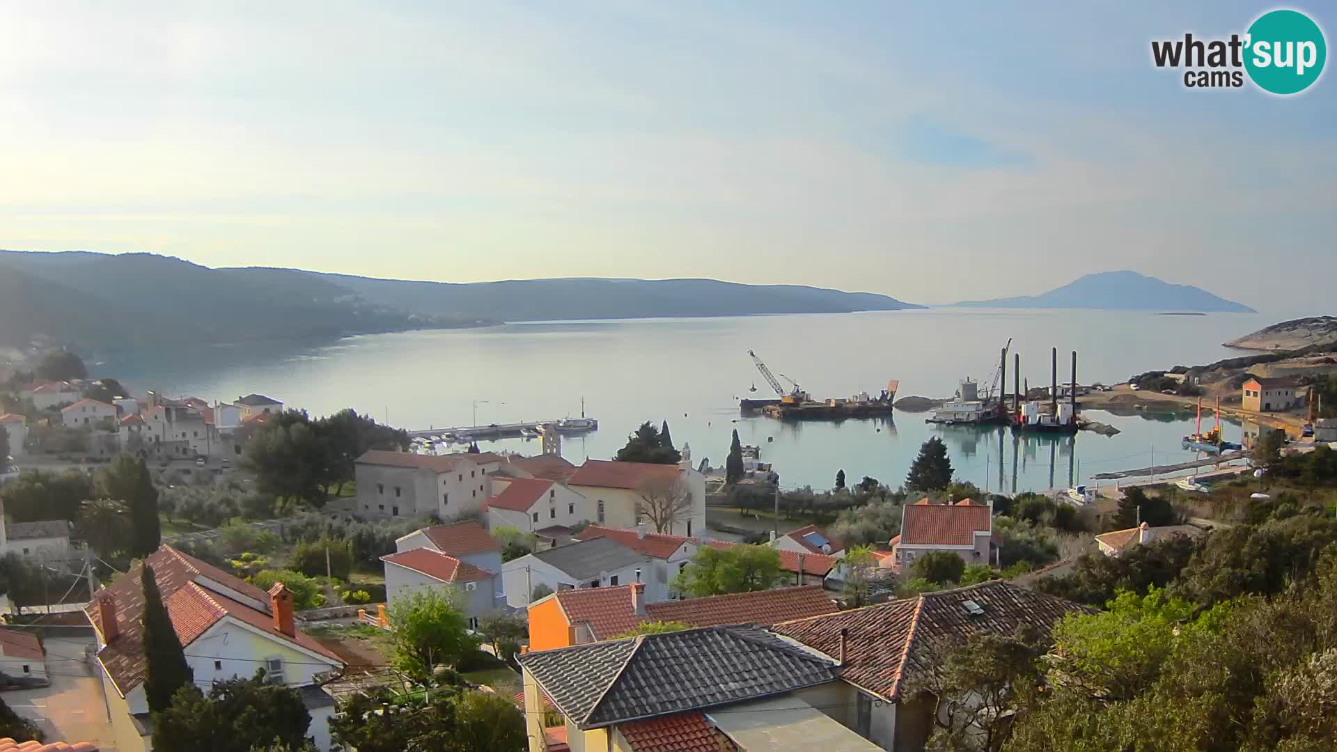 Spletna kamera v živo Martinšćica – otok Cres – Hrvaška