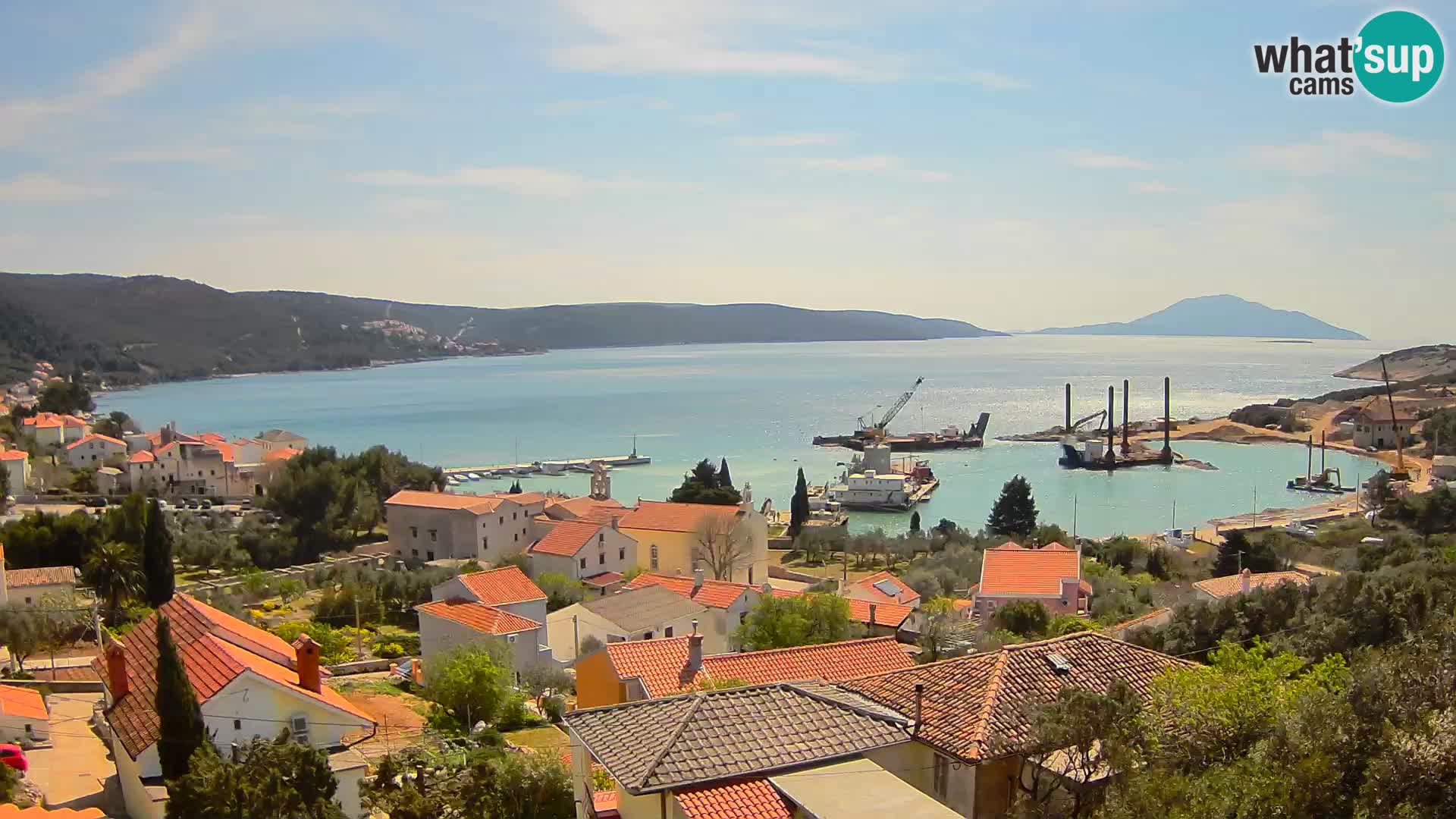 Spletna kamera v živo Martinšćica – otok Cres – Hrvaška