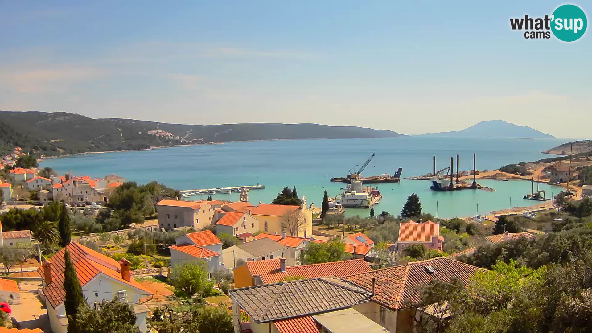 Live webcam Martinšćica – île de Cres – Croatie