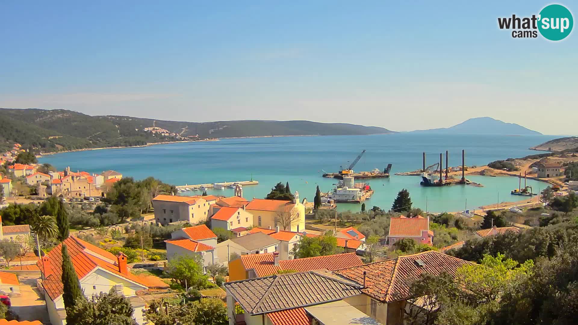 Spletna kamera v živo Martinšćica – otok Cres – Hrvaška