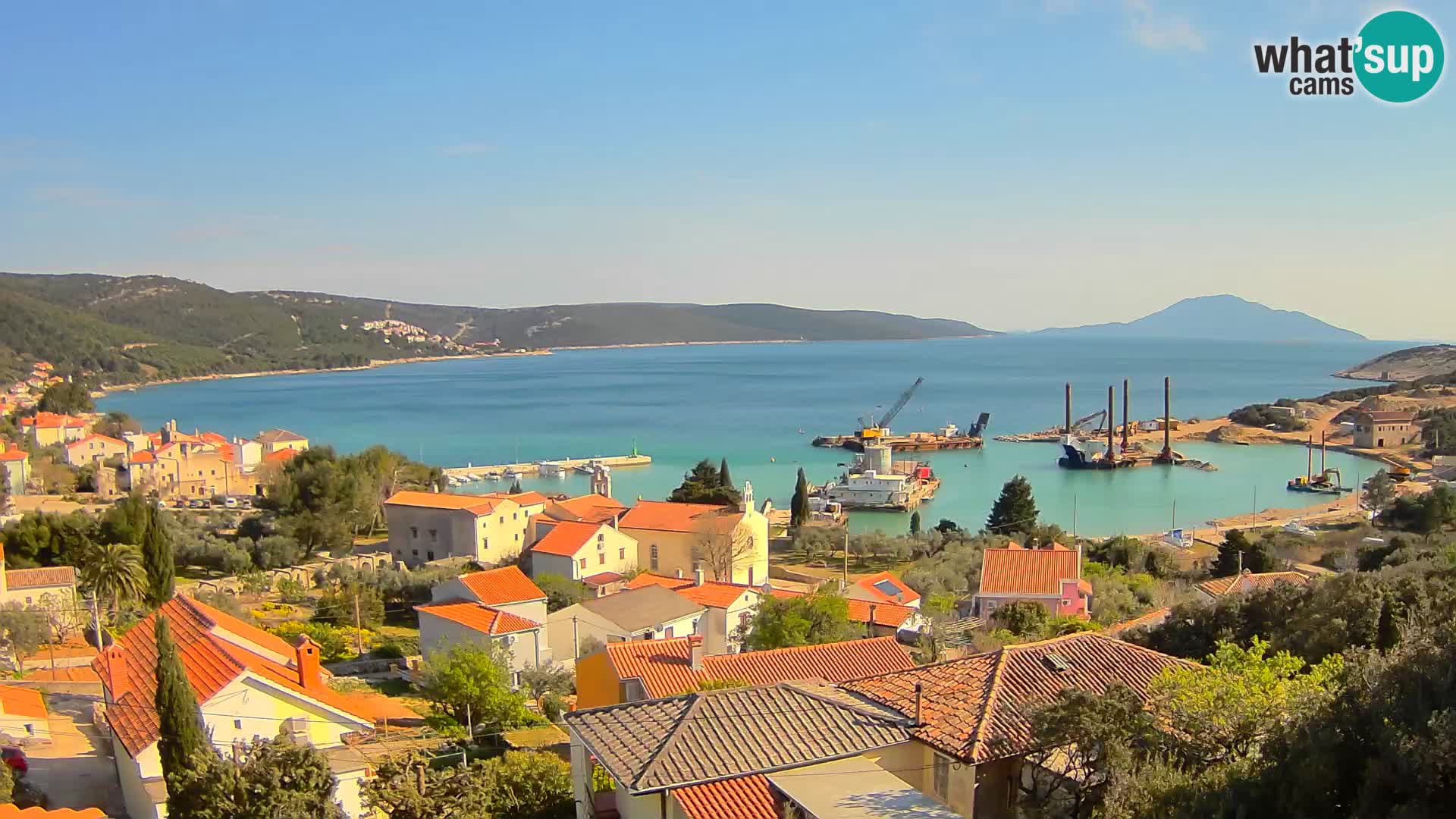 Live webcam Martinšćica – île de Cres – Croatie