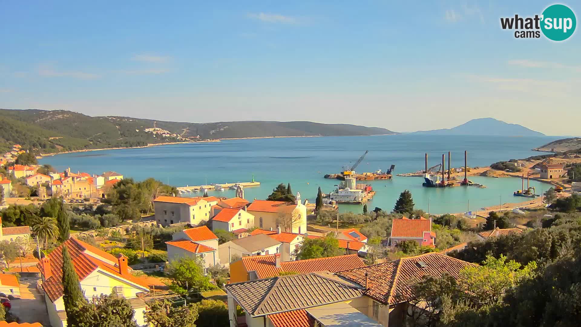 Spletna kamera v živo Martinšćica – otok Cres – Hrvaška