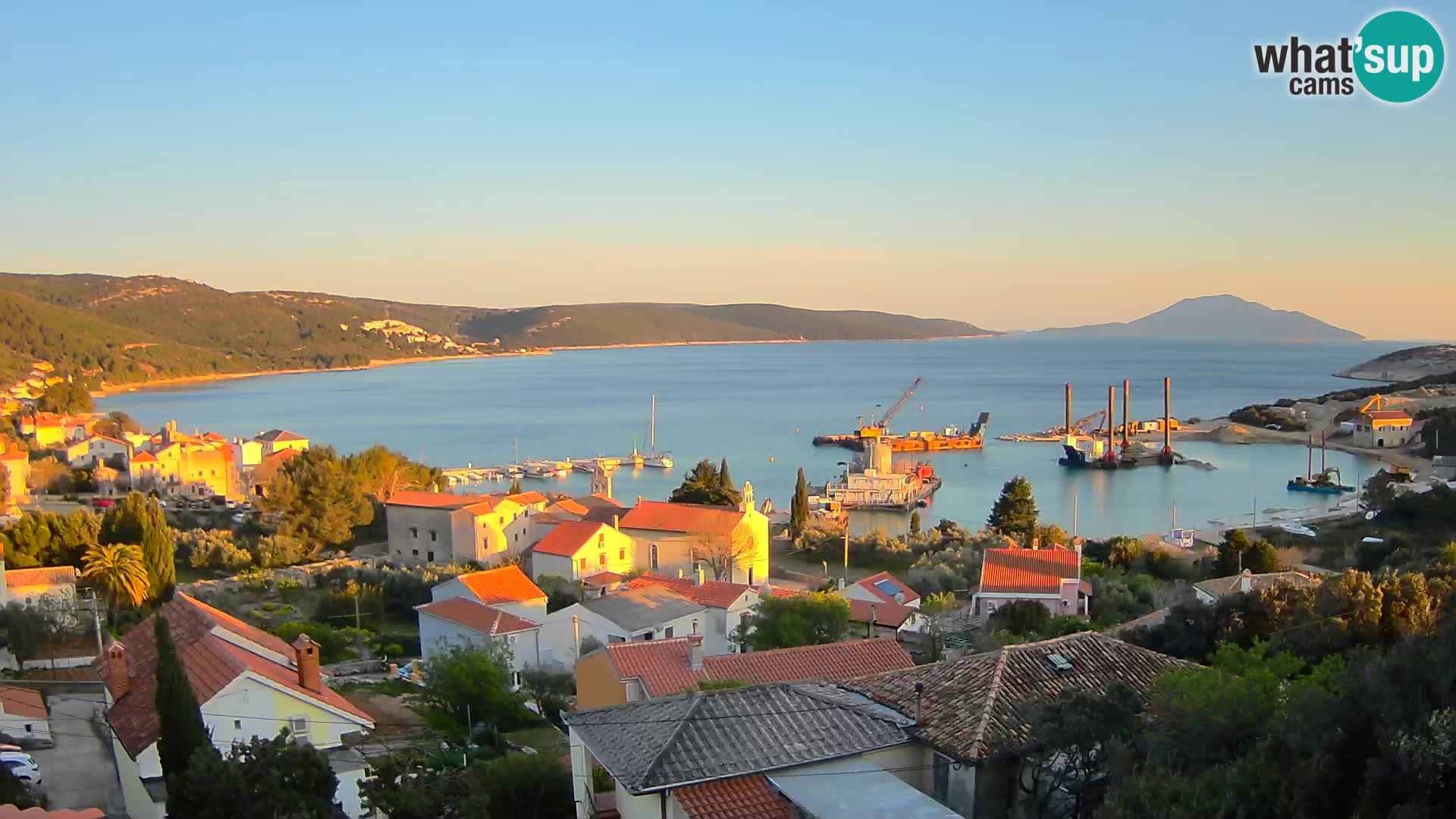 Spletna kamera v živo Martinšćica – otok Cres – Hrvaška