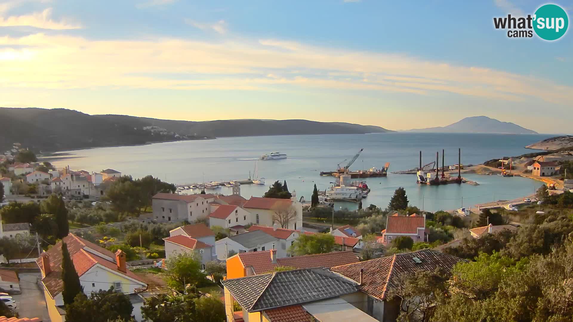 Spletna kamera v živo Martinšćica – otok Cres – Hrvaška