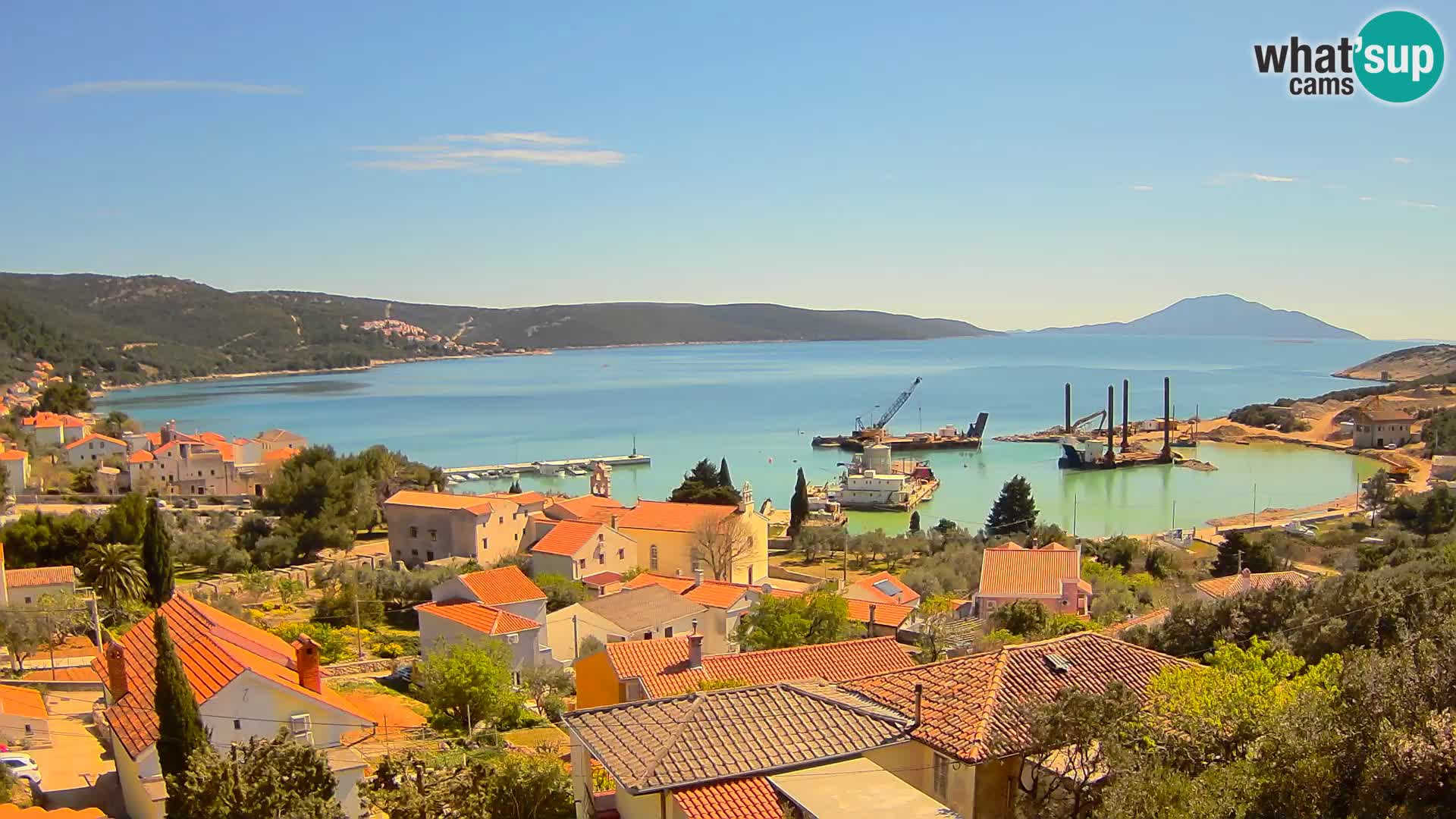 Live webcam Martinšćica – île de Cres – Croatie