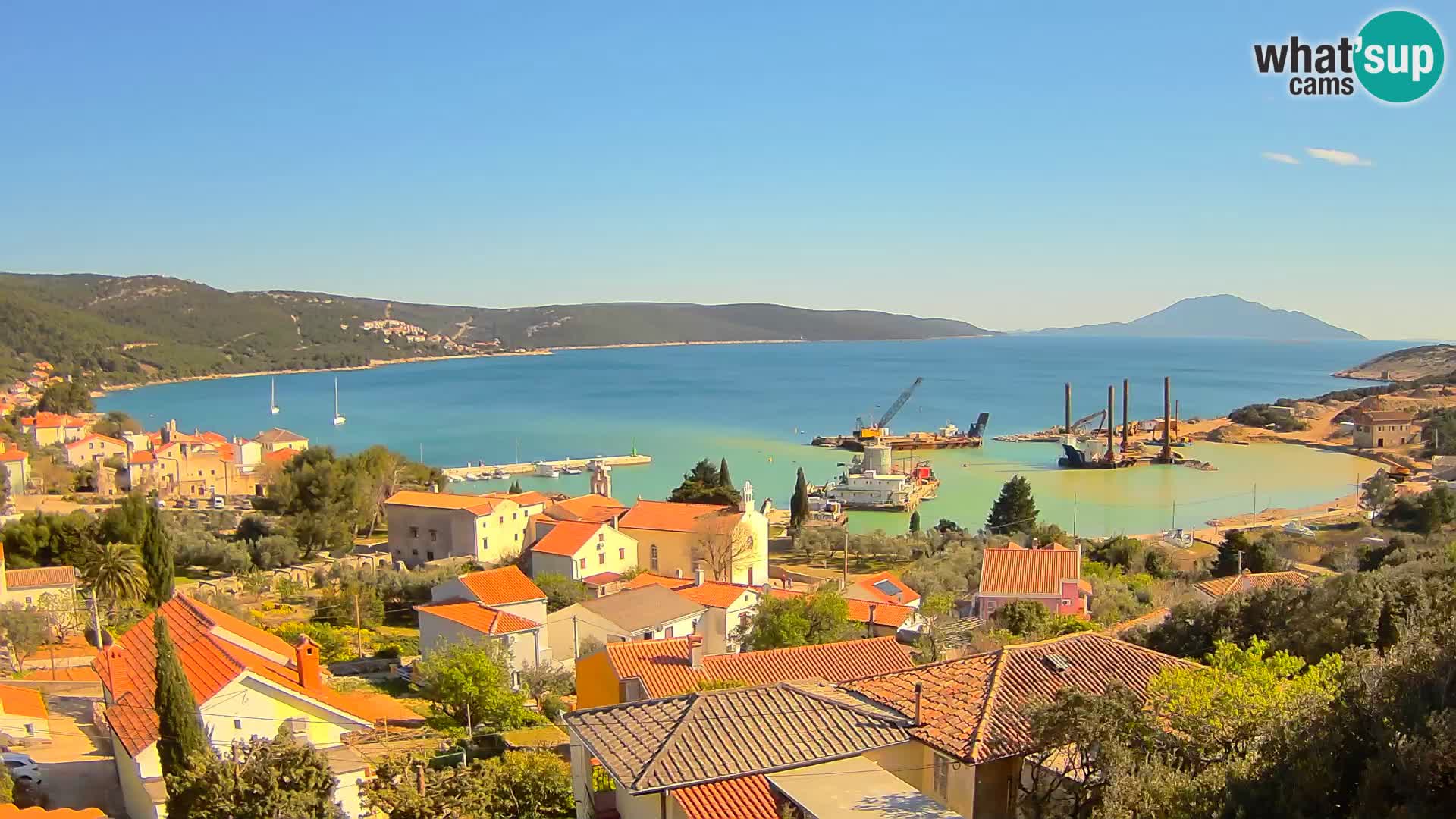 Live webcam Martinšćica – île de Cres – Croatie