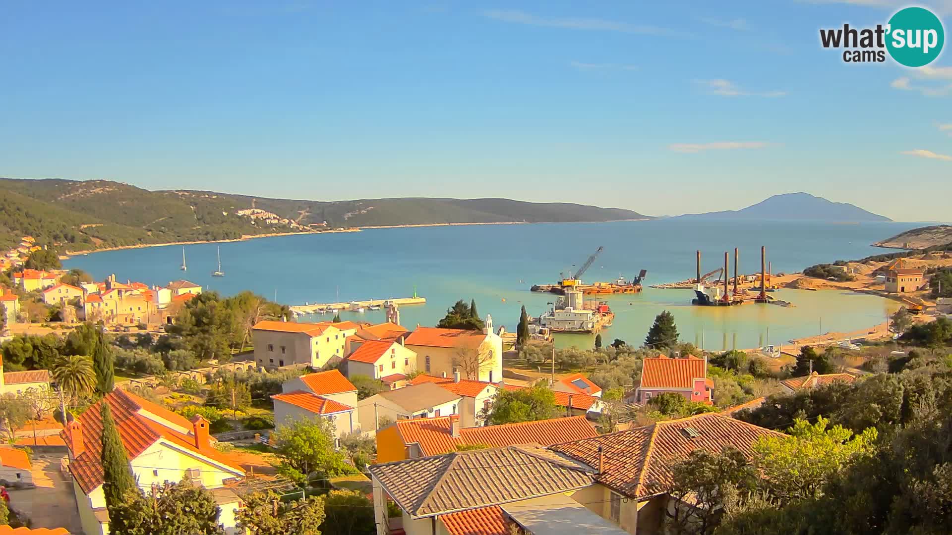 Live webcam Martinšćica – île de Cres – Croatie