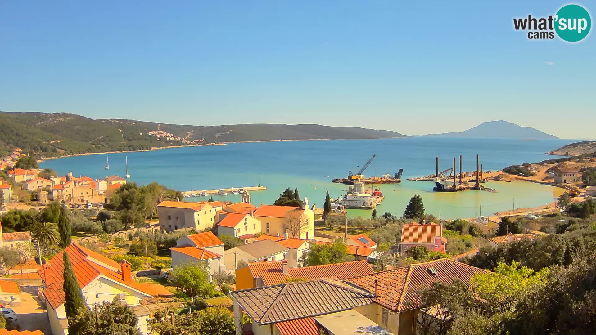 Spletna kamera v živo Martinšćica – otok Cres – Hrvaška