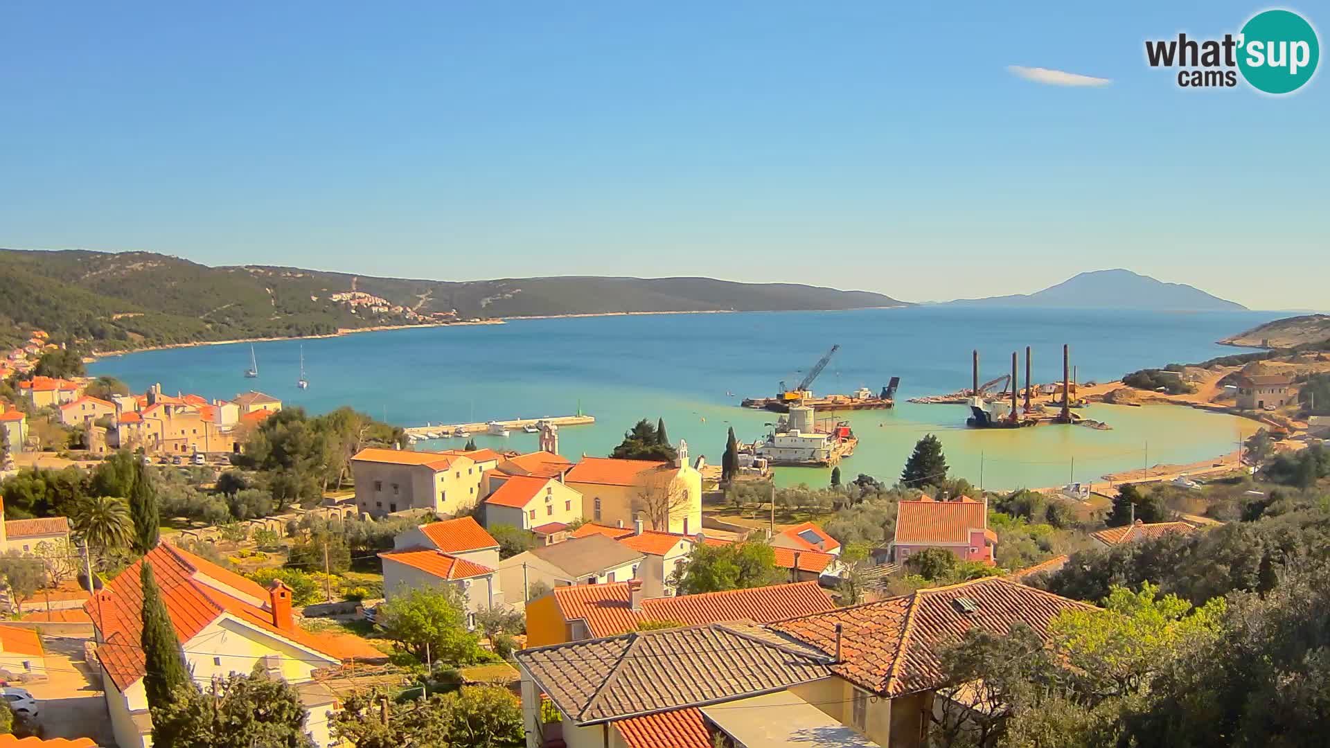 Live webcam Martinšćica – île de Cres – Croatie