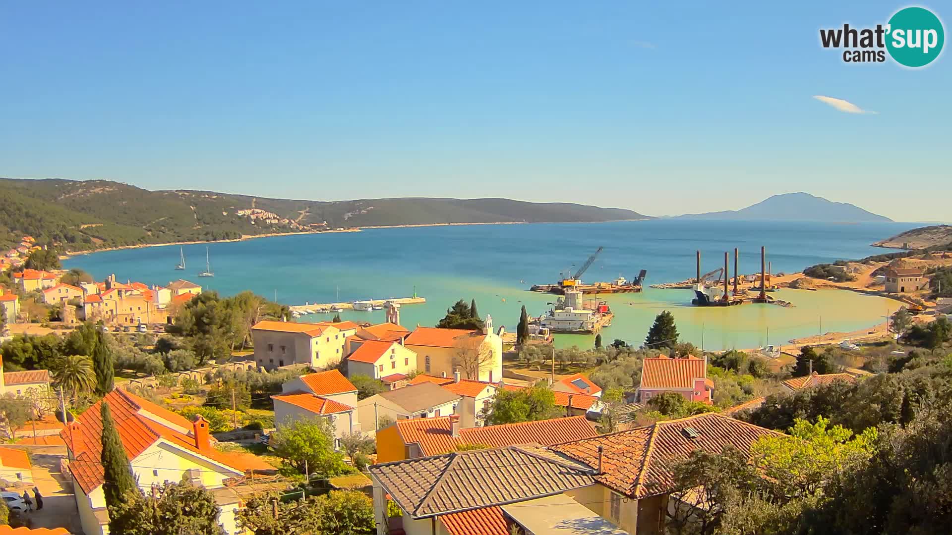Live webcam Martinšćica – île de Cres – Croatie
