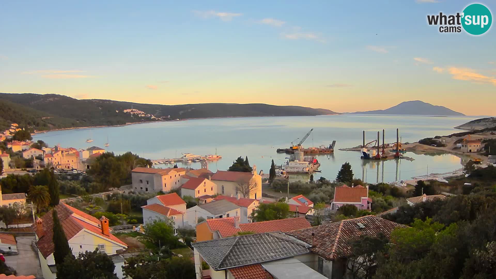 Spletna kamera v živo Martinšćica – otok Cres – Hrvaška