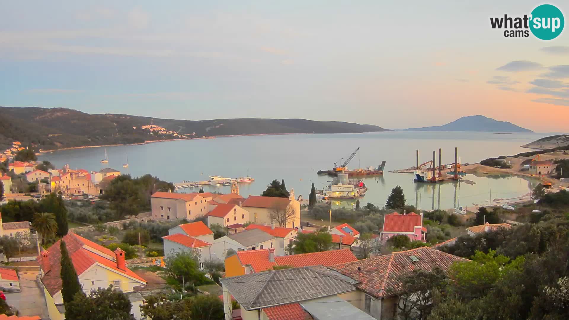 Spletna kamera v živo Martinšćica – otok Cres – Hrvaška