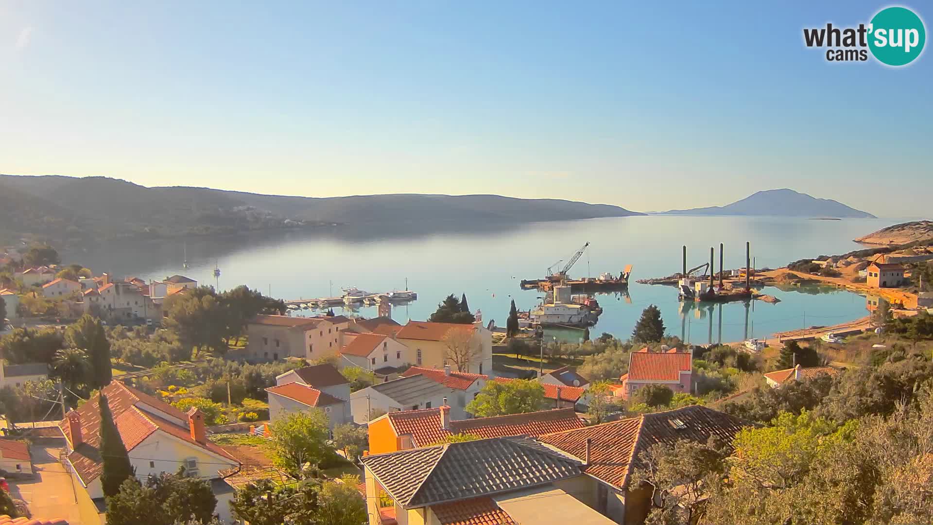 Spletna kamera v živo Martinšćica – otok Cres – Hrvaška
