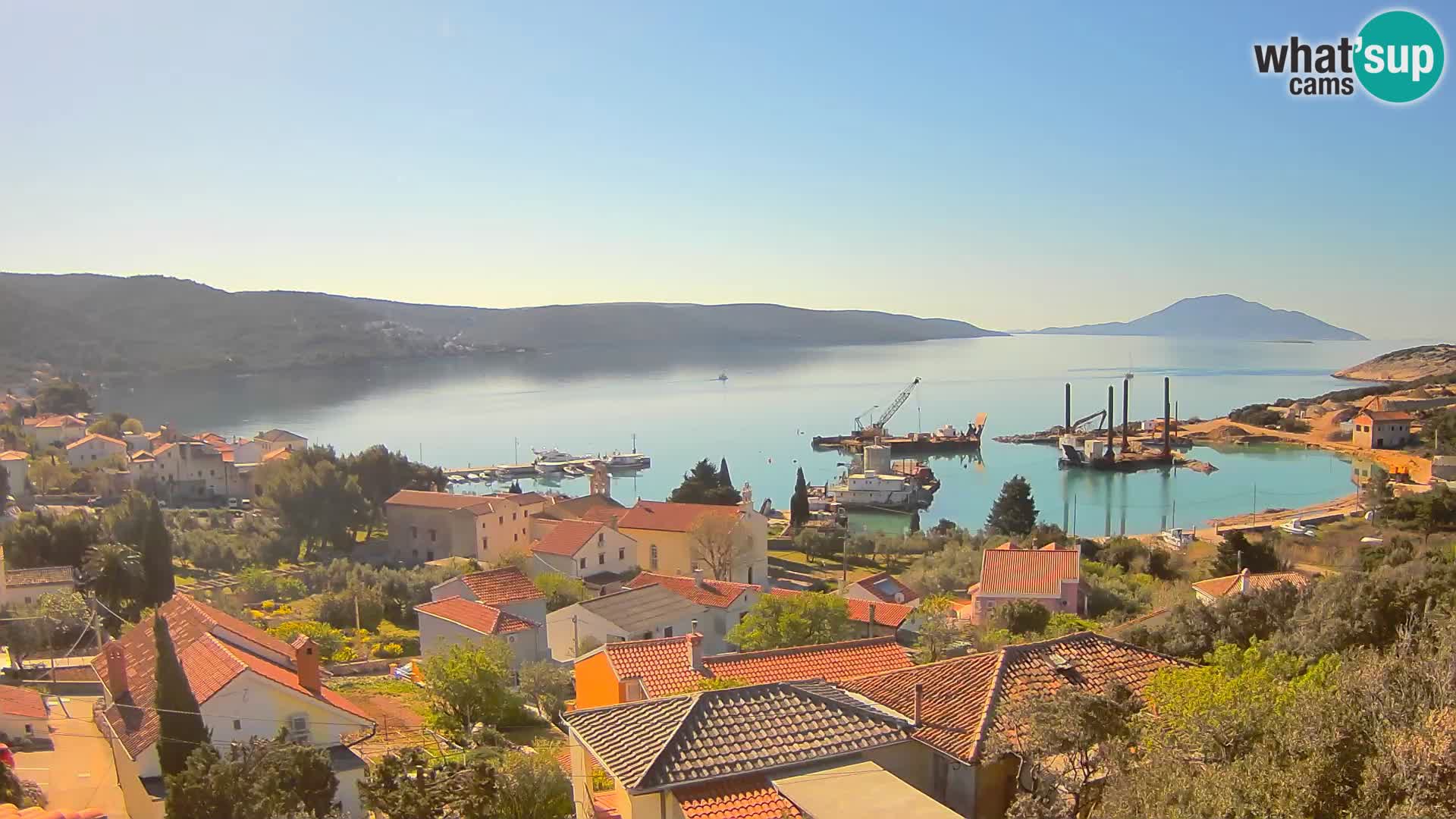 Live webcam Martinšćica – île de Cres – Croatie