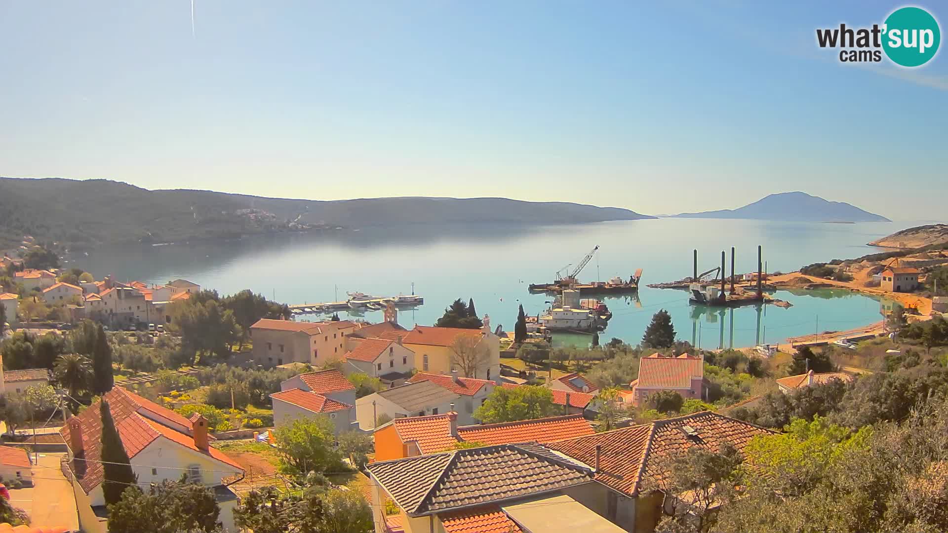 Spletna kamera v živo Martinšćica – otok Cres – Hrvaška