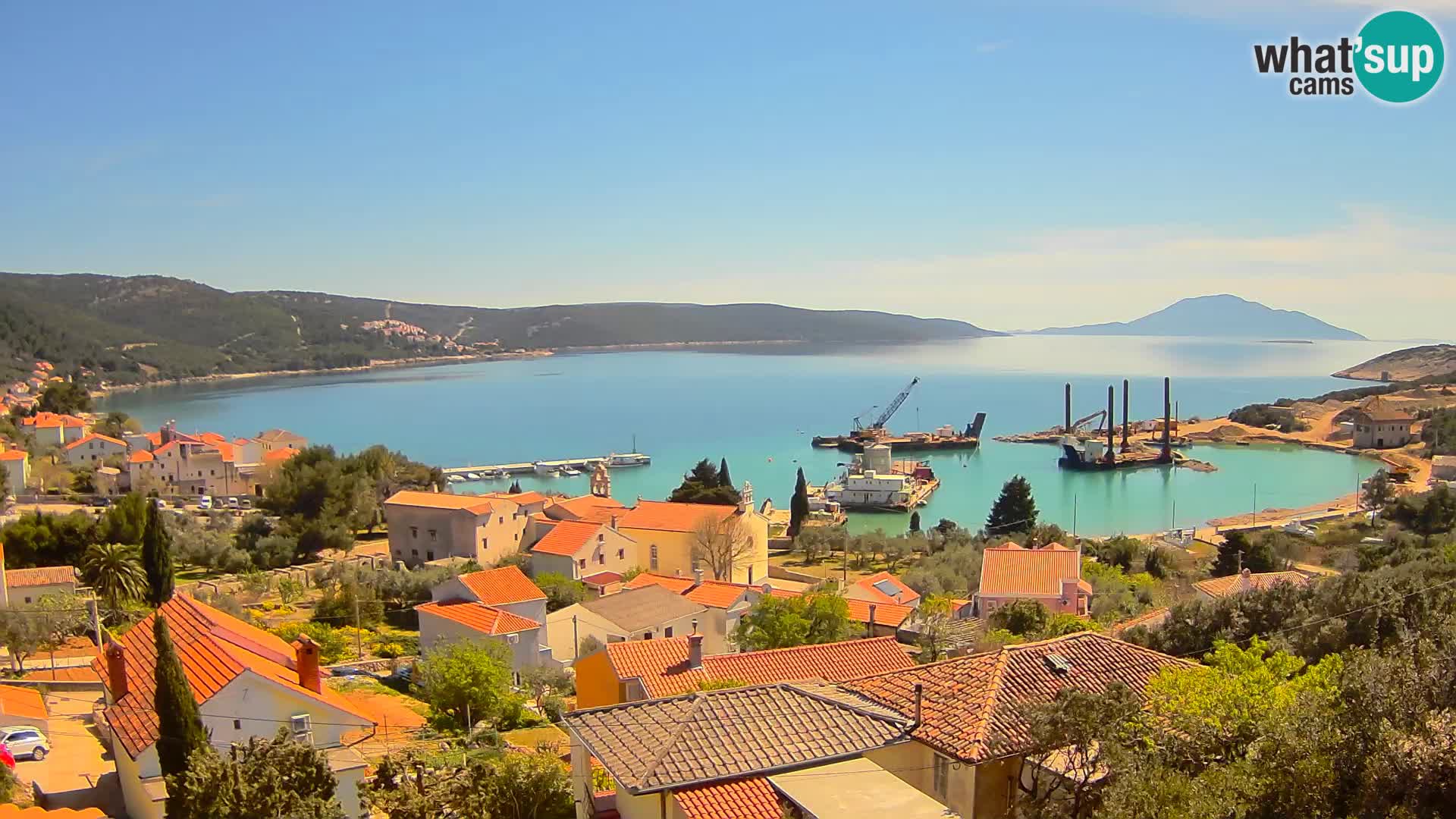 Live webcam Martinšćica – île de Cres – Croatie