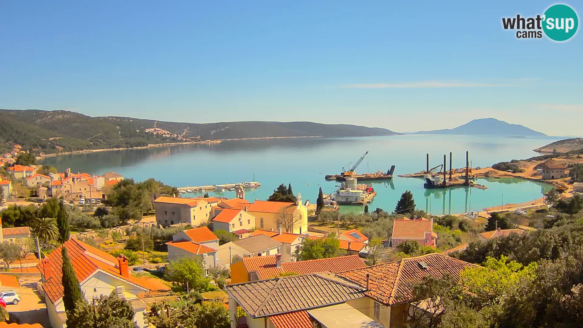 Live webcam Martinšćica – île de Cres – Croatie