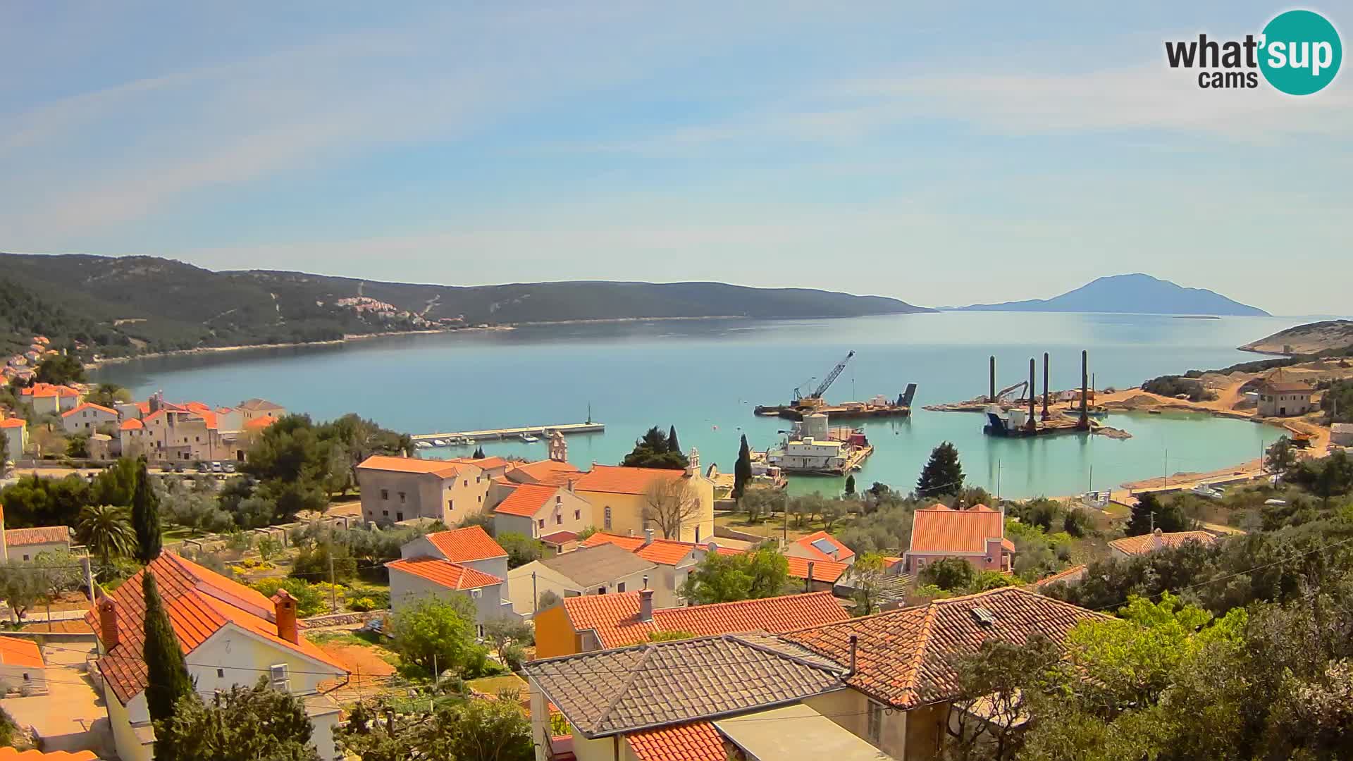 Spletna kamera v živo Martinšćica – otok Cres – Hrvaška