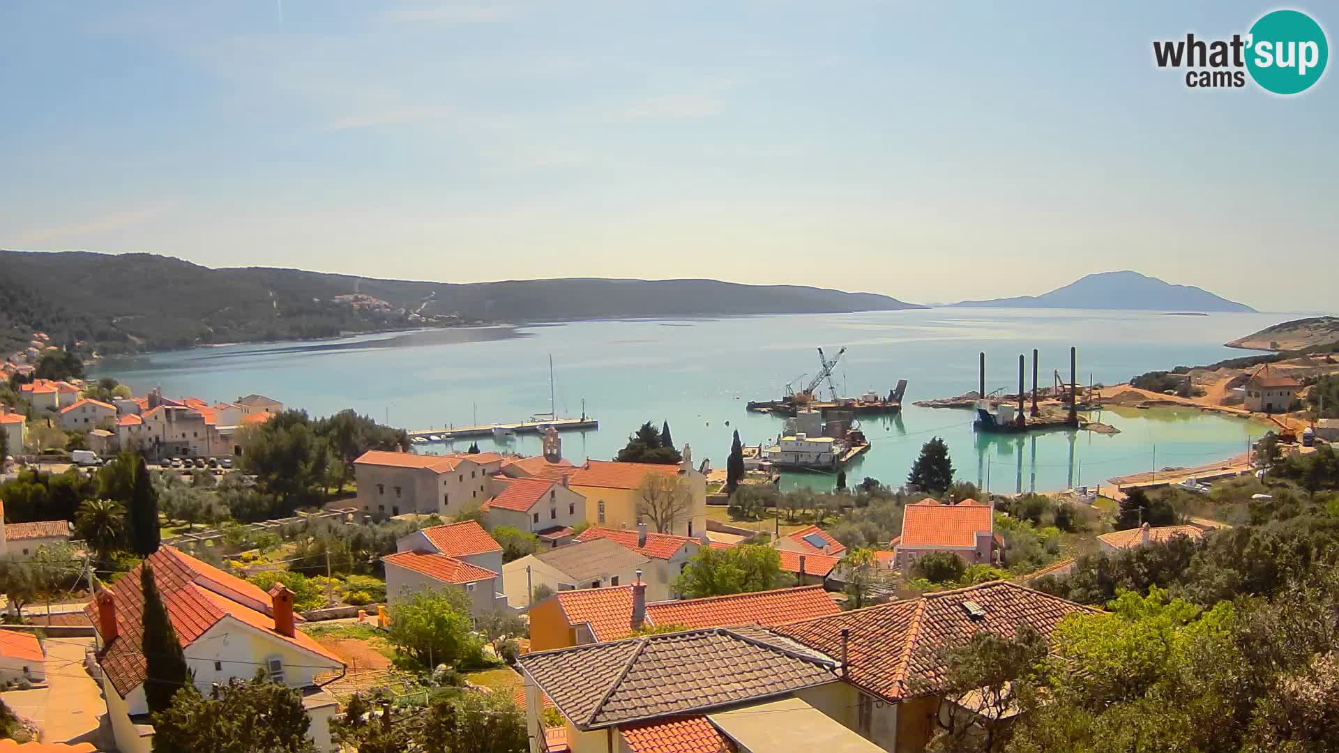 Live webcam Martinšćica – île de Cres – Croatie