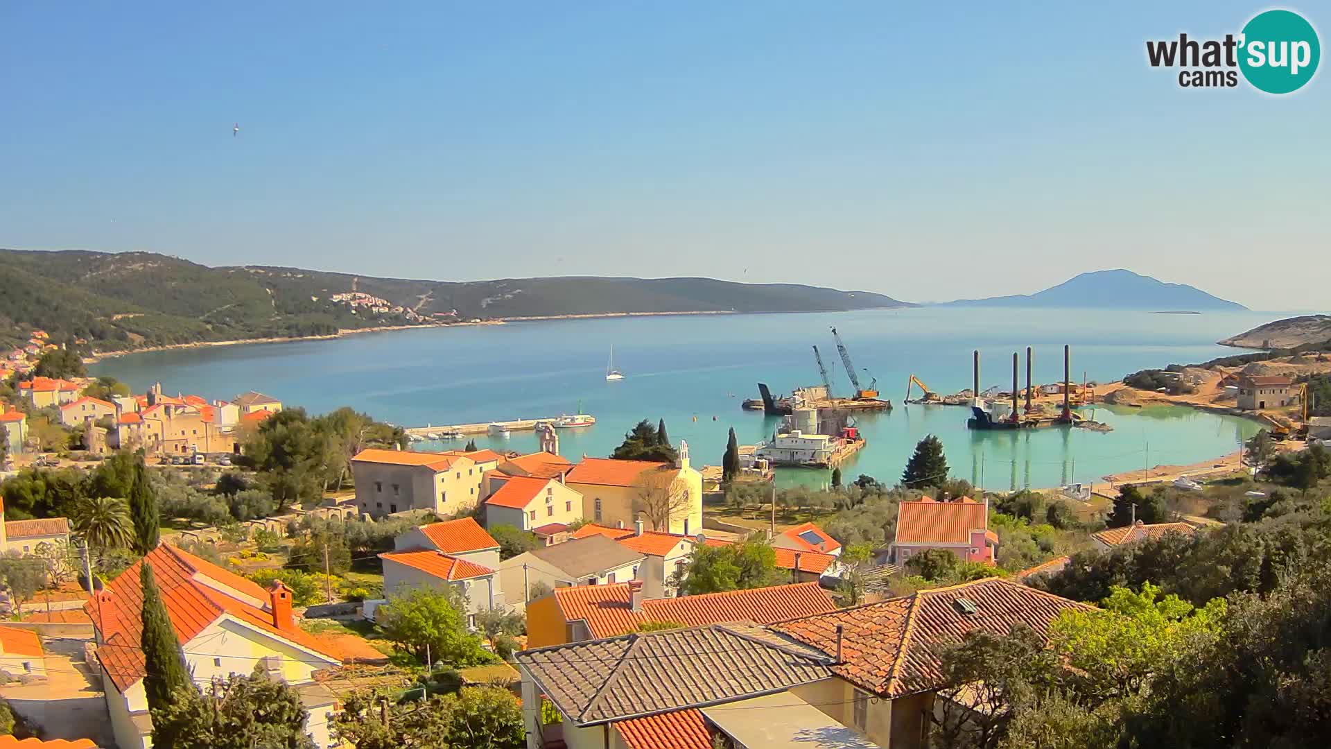 Live webcam Martinšćica – île de Cres – Croatie