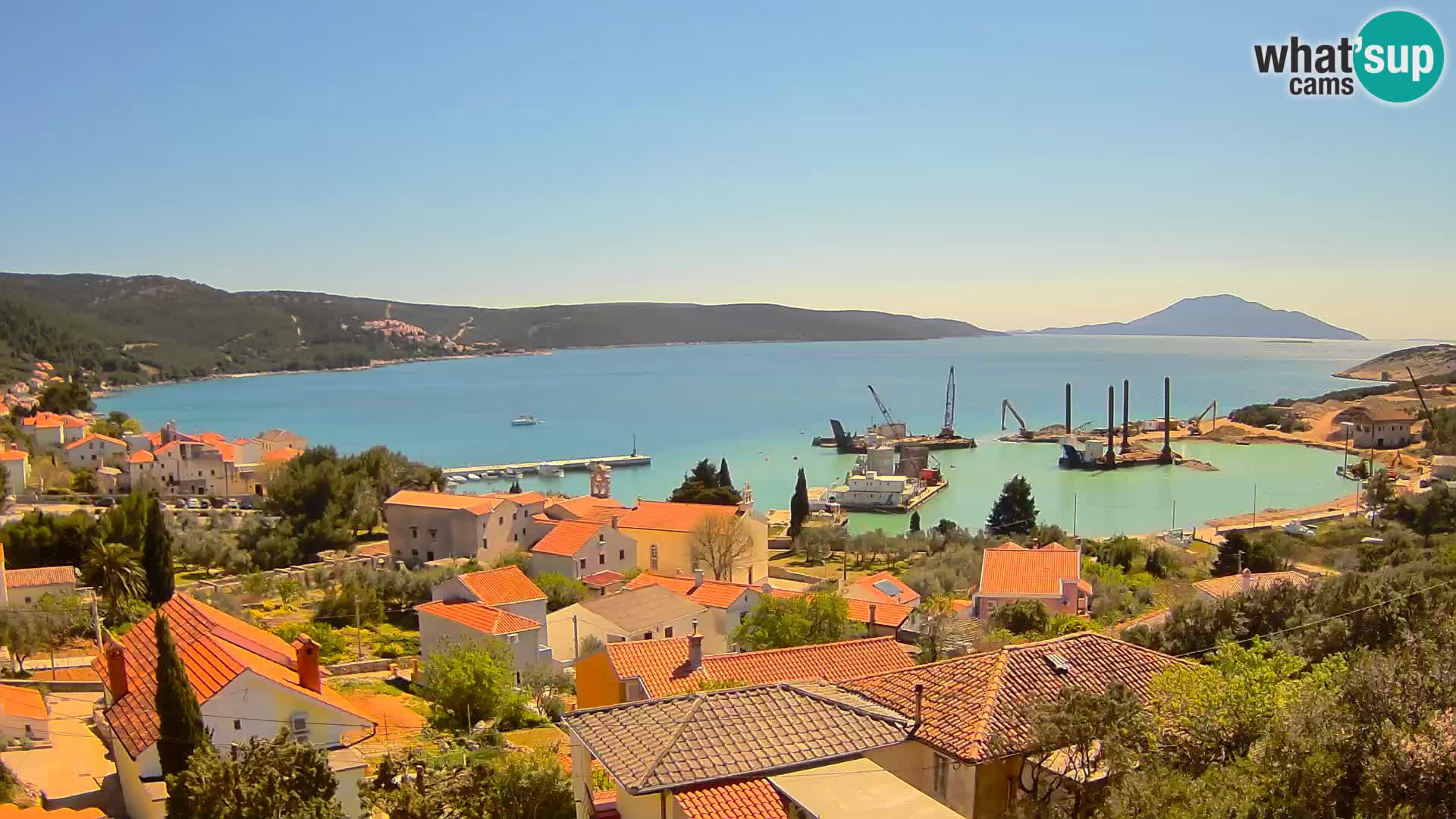 Spletna kamera v živo Martinšćica – otok Cres – Hrvaška