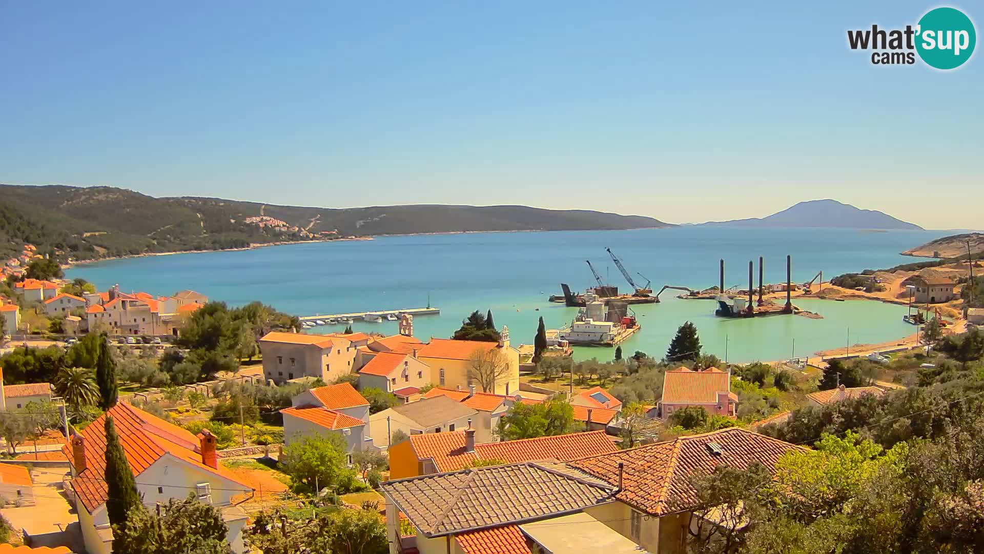 Live webcam Martinšćica – île de Cres – Croatie
