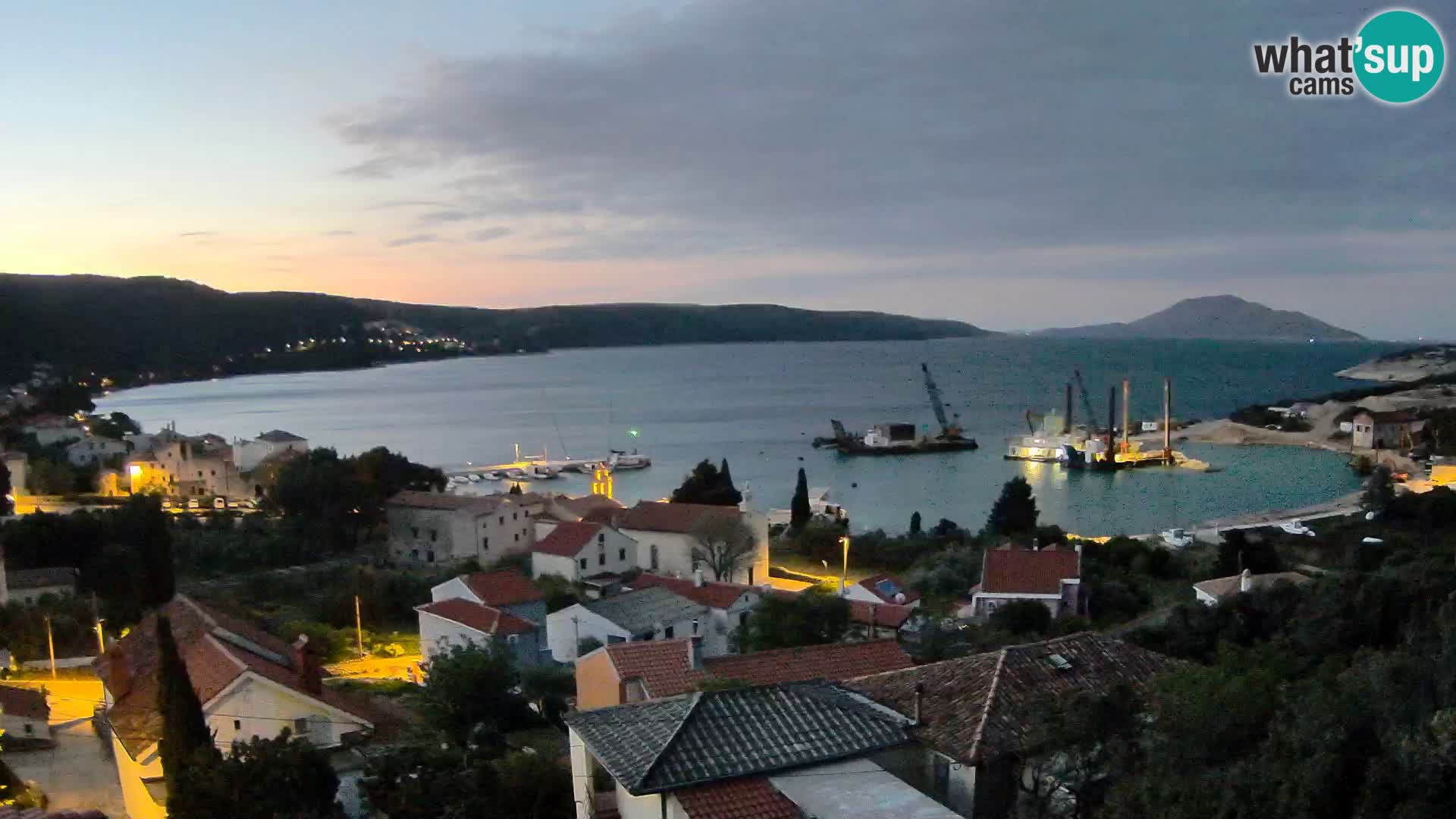 Spletna kamera v živo Martinšćica – otok Cres – Hrvaška