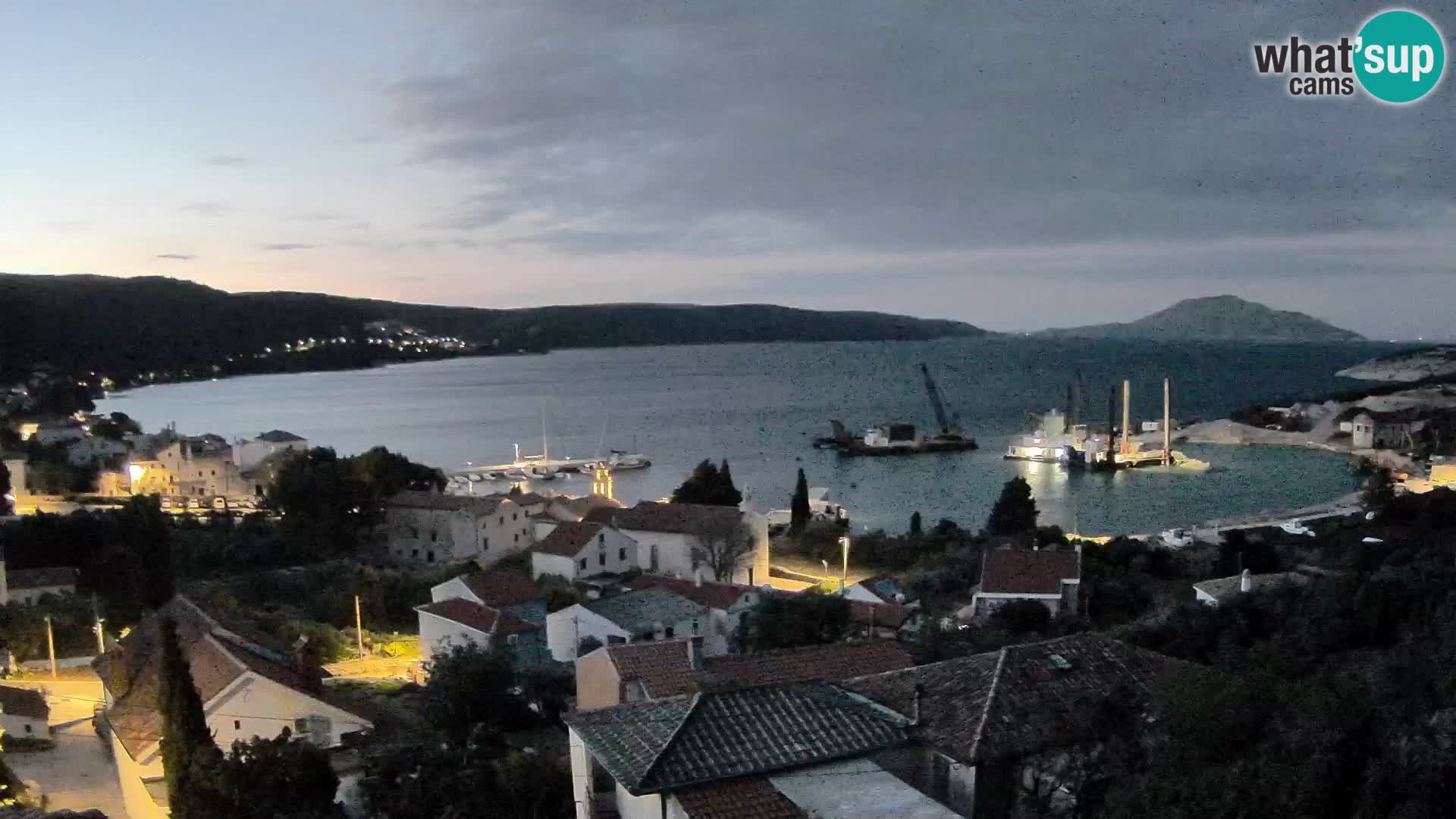 Spletna kamera v živo Martinšćica – otok Cres – Hrvaška