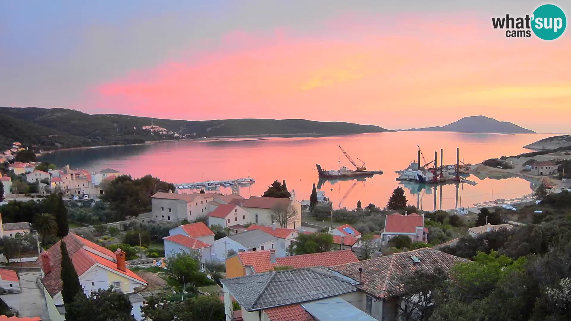 Spletna kamera v živo Martinšćica – otok Cres – Hrvaška