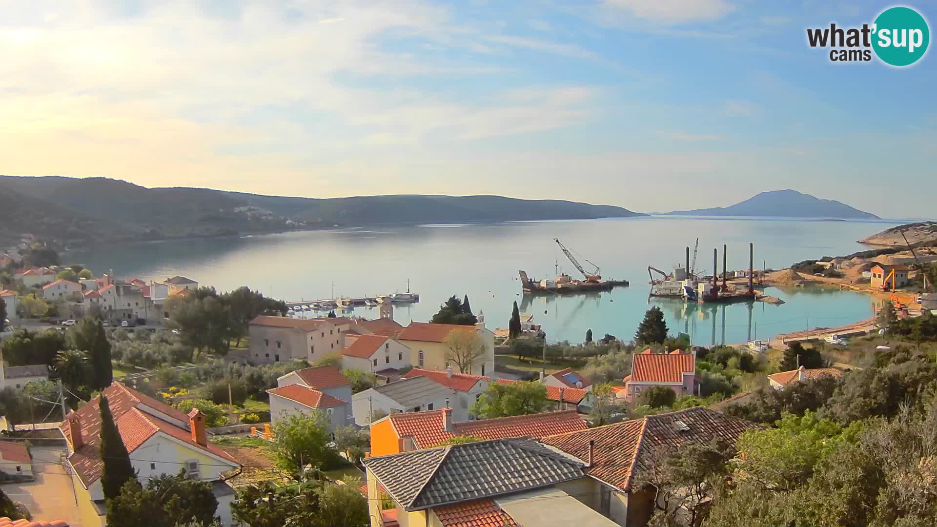 Spletna kamera v živo Martinšćica – otok Cres – Hrvaška