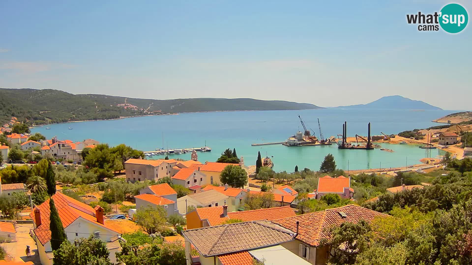 Live webcam Martinšćica – île de Cres – Croatie