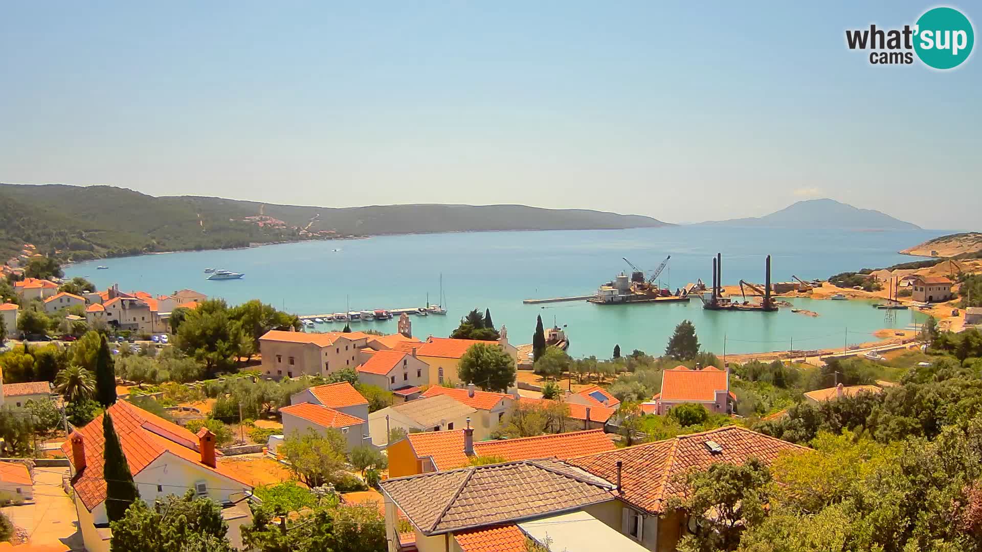 Live webcam Martinšćica – île de Cres – Croatie