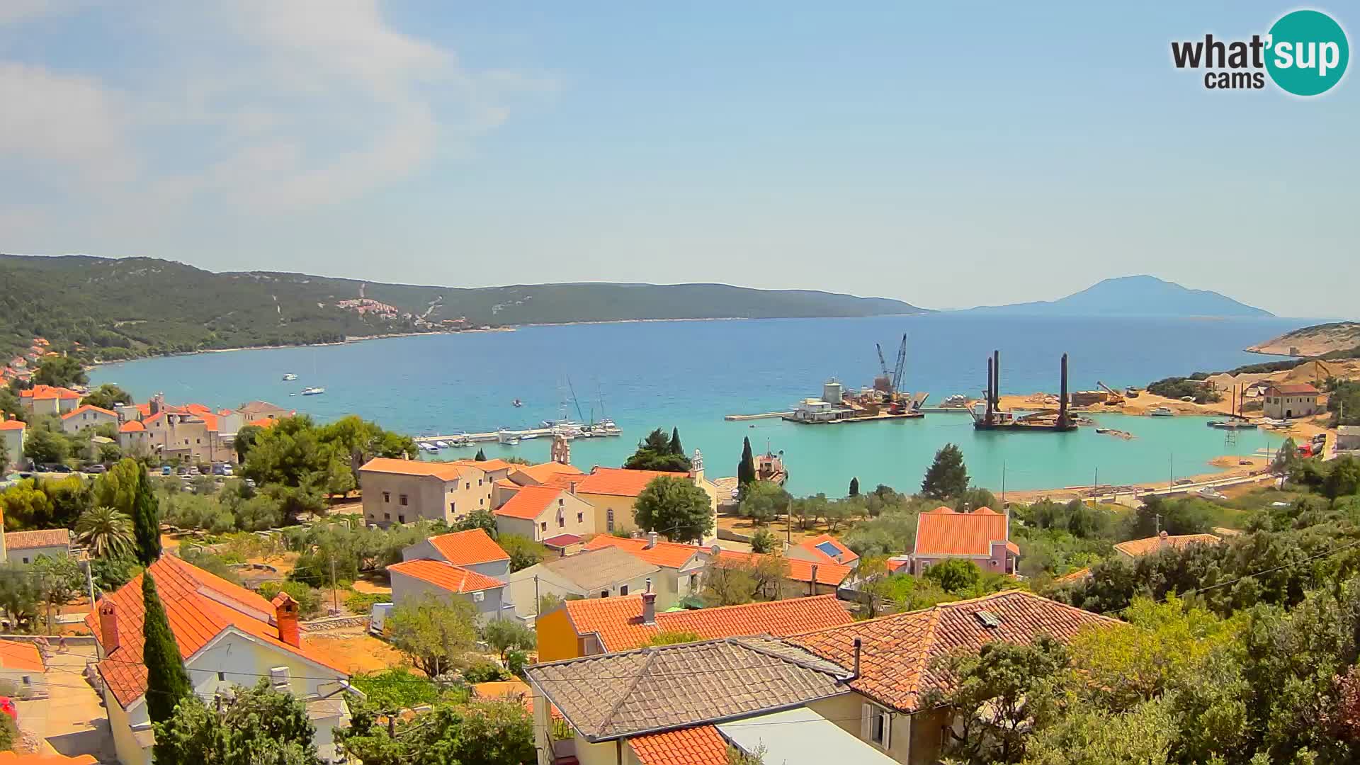 Live webcam Martinšćica – île de Cres – Croatie