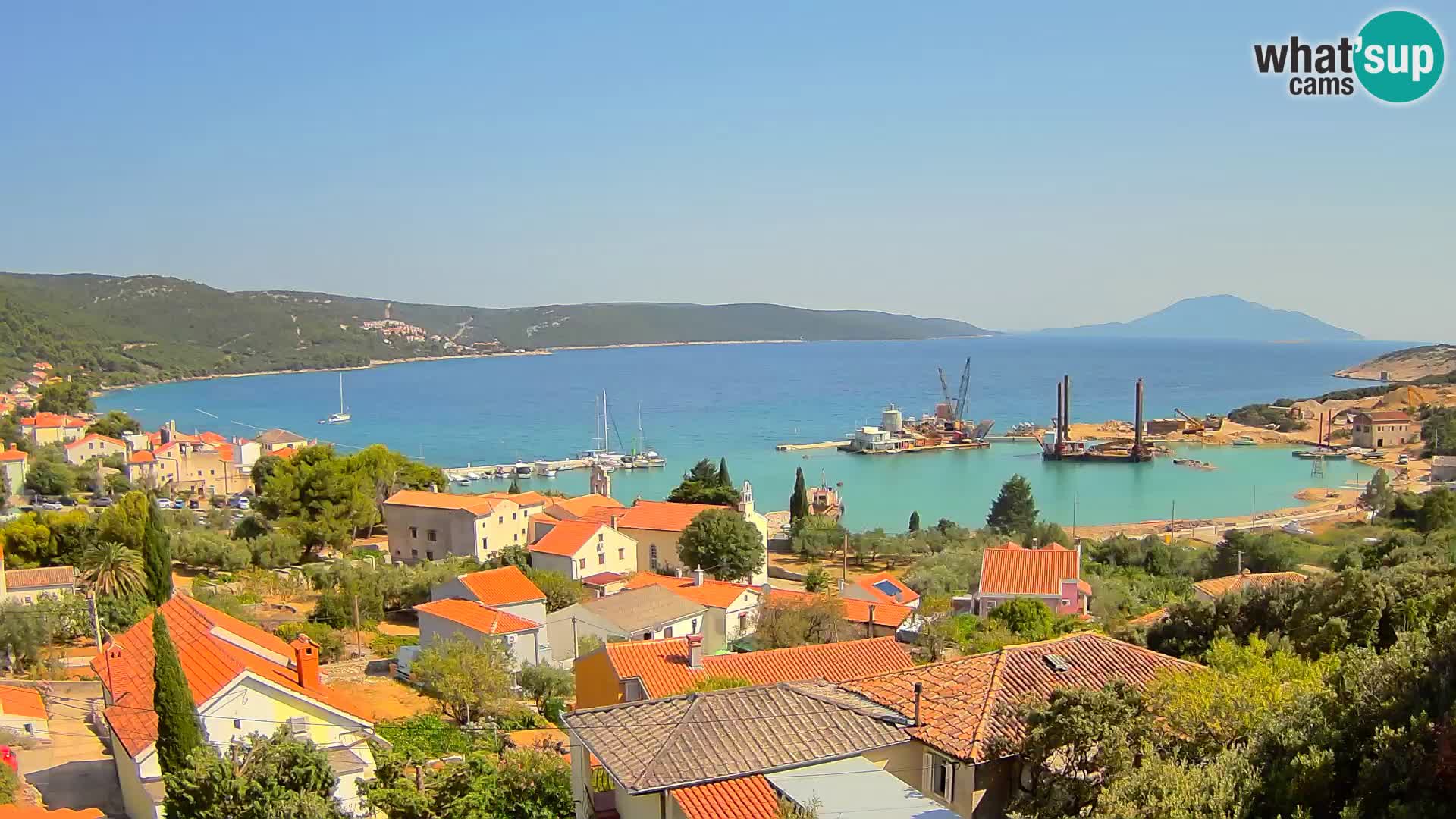 Live webcam Martinšćica – île de Cres – Croatie