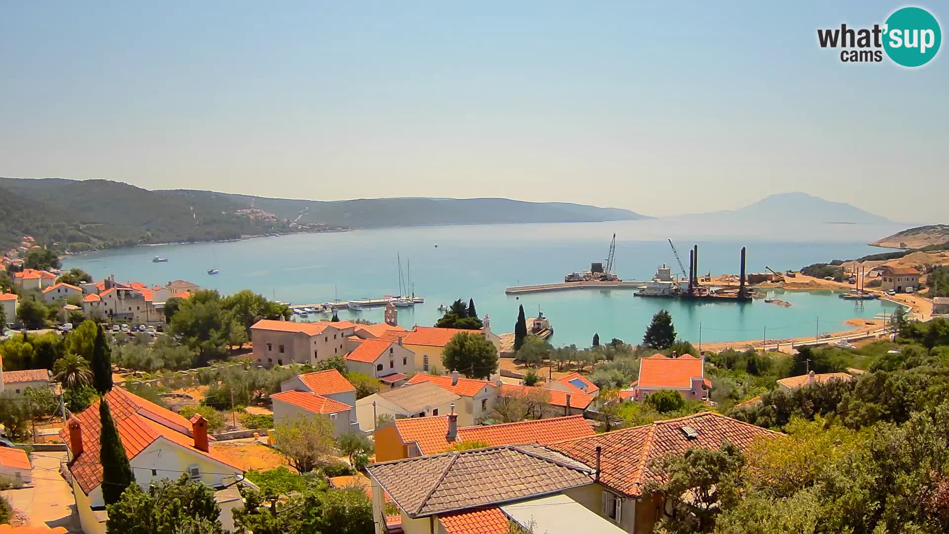 Live webcam Martinšćica – île de Cres – Croatie