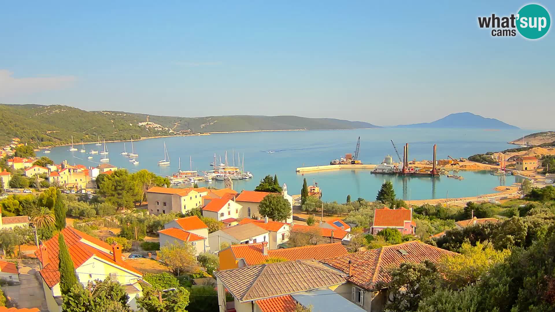 Live webcam Martinšćica – île de Cres – Croatie