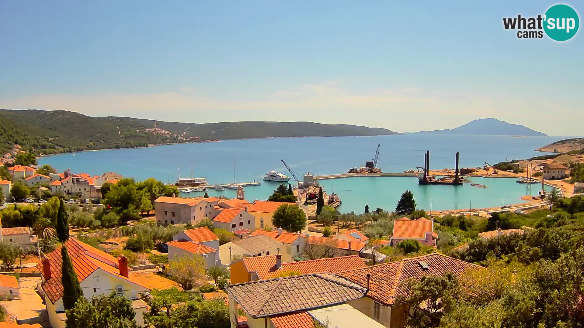 Live webcam Martinšćica – île de Cres – Croatie
