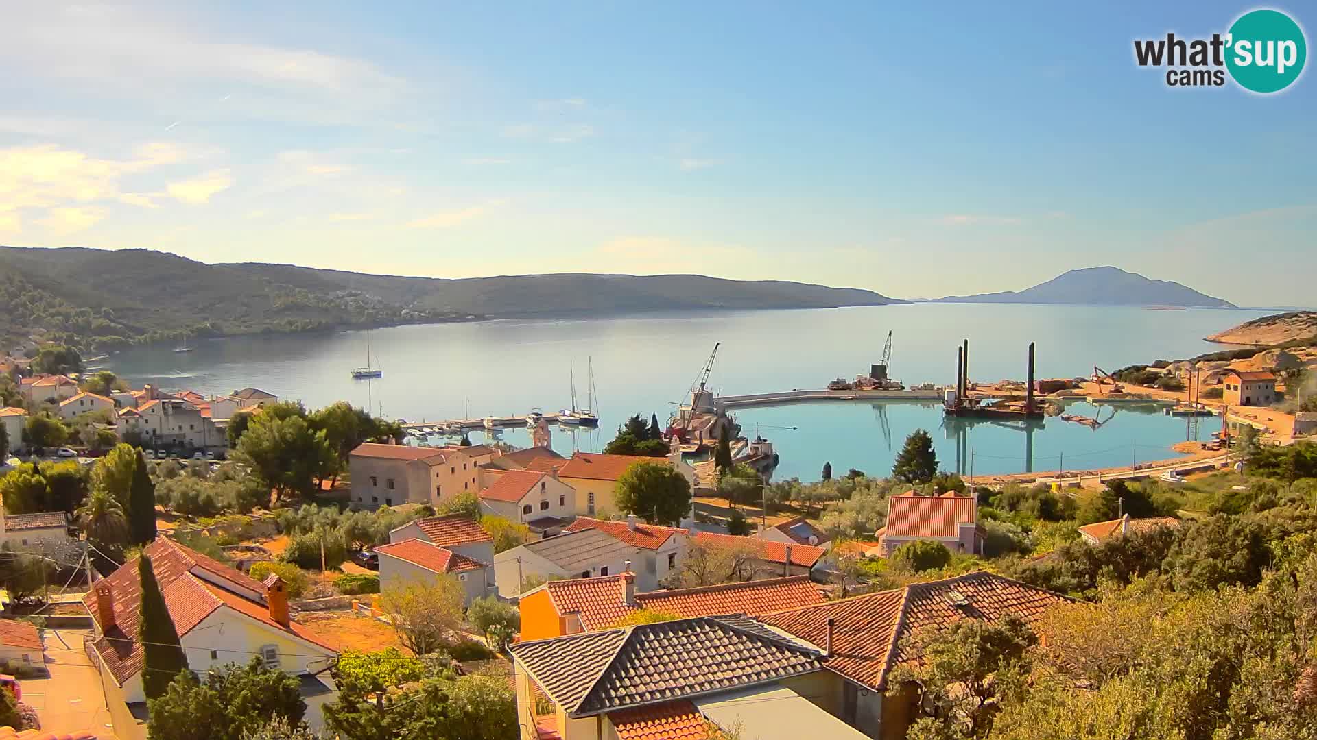 Live webcam Martinšćica – île de Cres – Croatie
