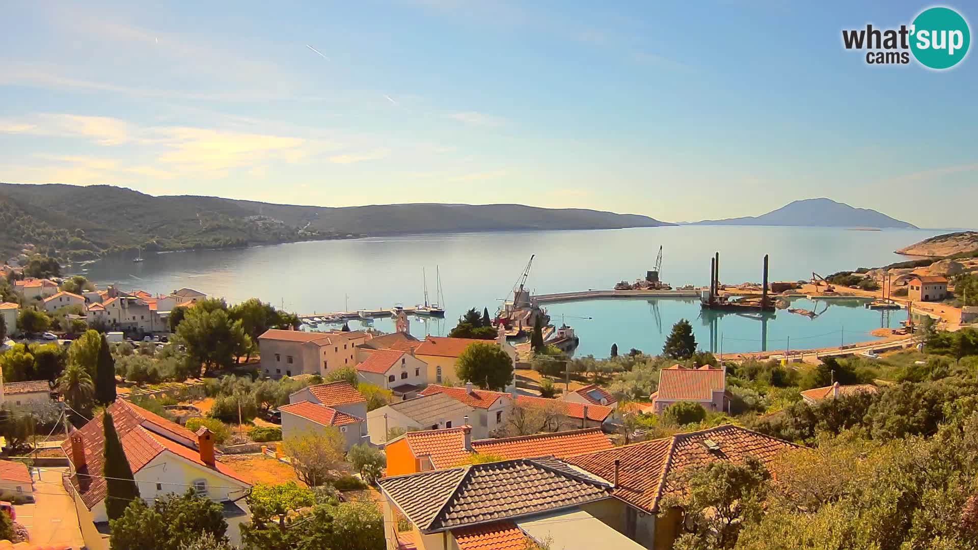 Live webcam Martinšćica – île de Cres – Croatie