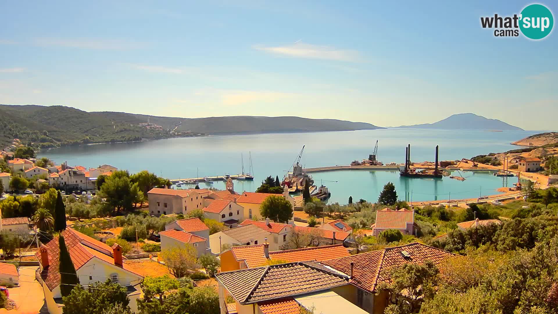 Live webcam Martinšćica – île de Cres – Croatie