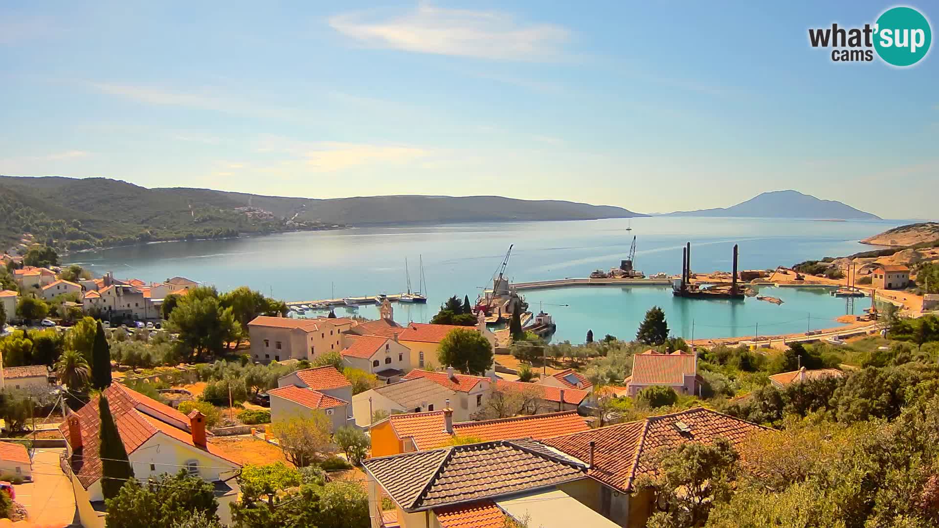 Live webcam Martinšćica – île de Cres – Croatie
