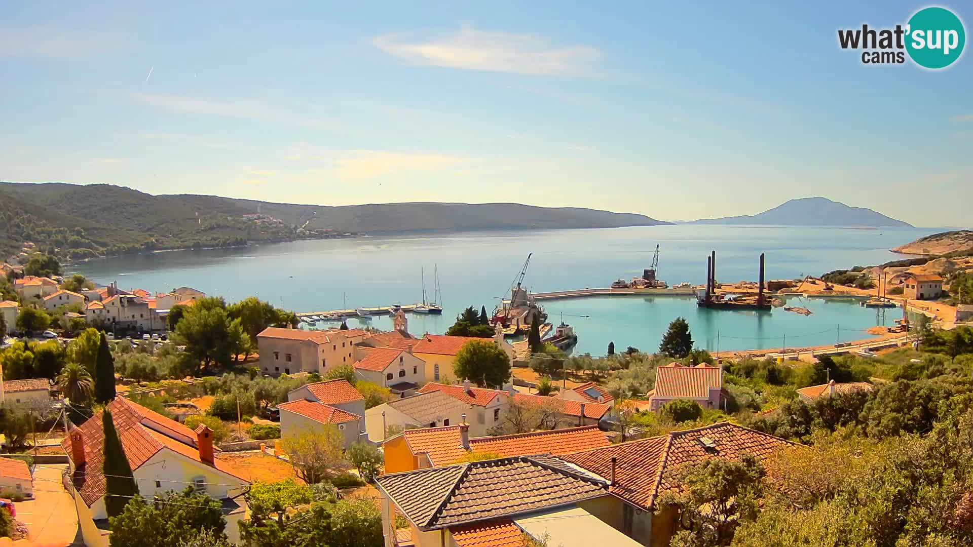 Live webcam Martinšćica – île de Cres – Croatie