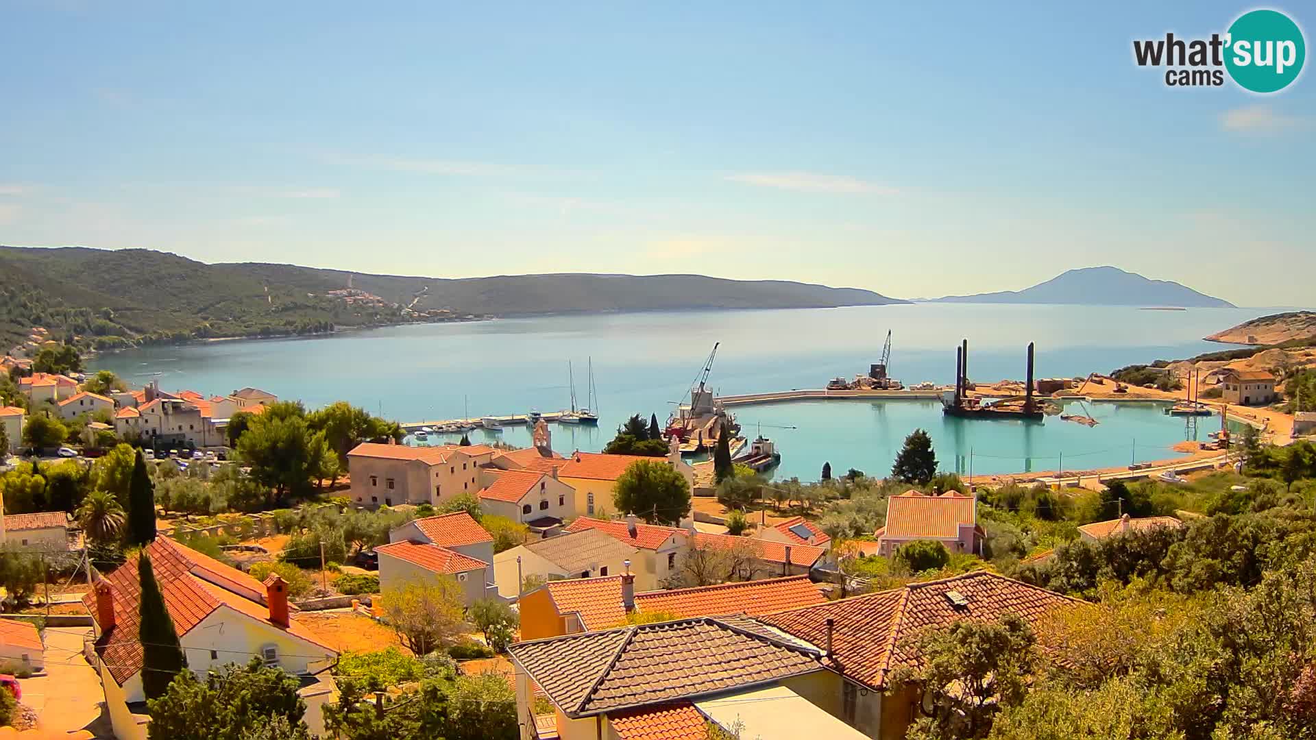Live webcam Martinšćica – île de Cres – Croatie